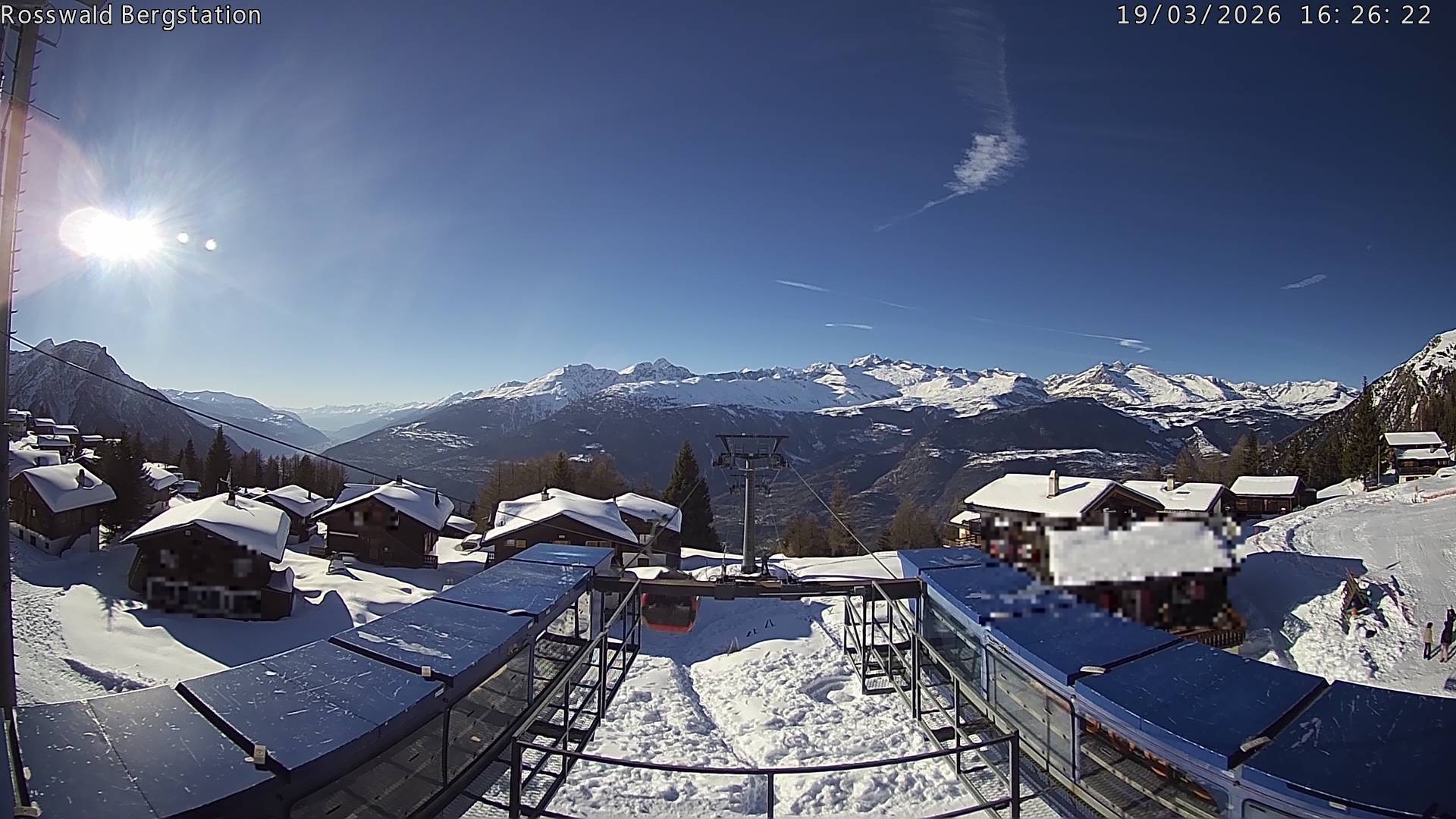 Archiv Foto Webcam Rosswald - Bergstation