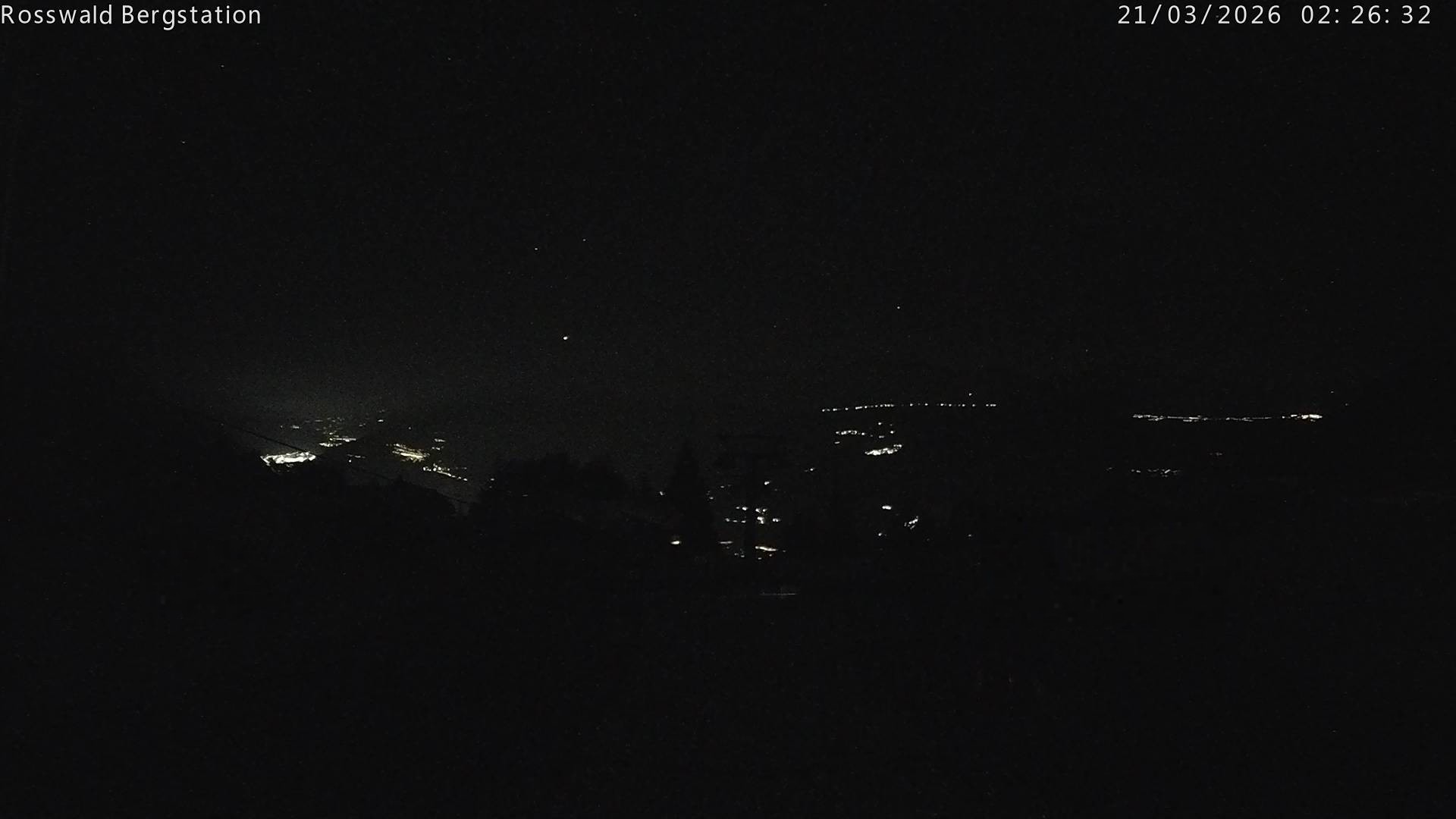 Archiv Foto Webcam Rosswald - Bergstation