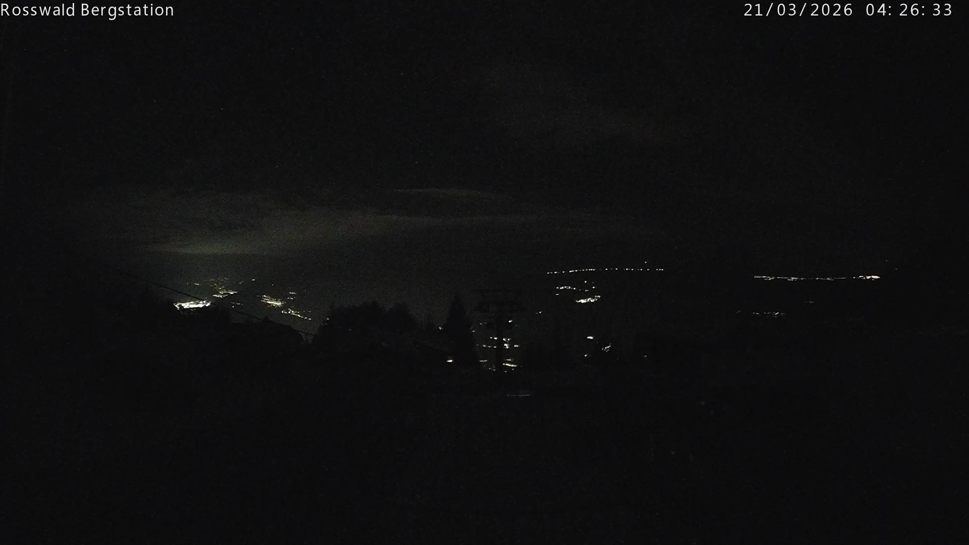 Archiv Foto Webcam Rosswald - Bergstation