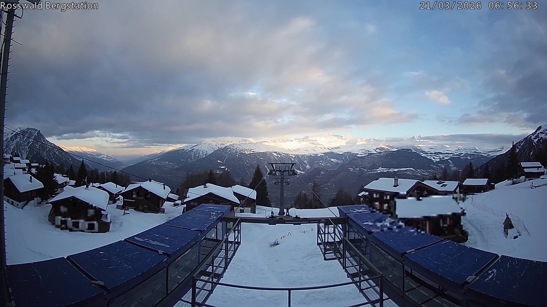 Archiv Foto Webcam Rosswald - Bergstation