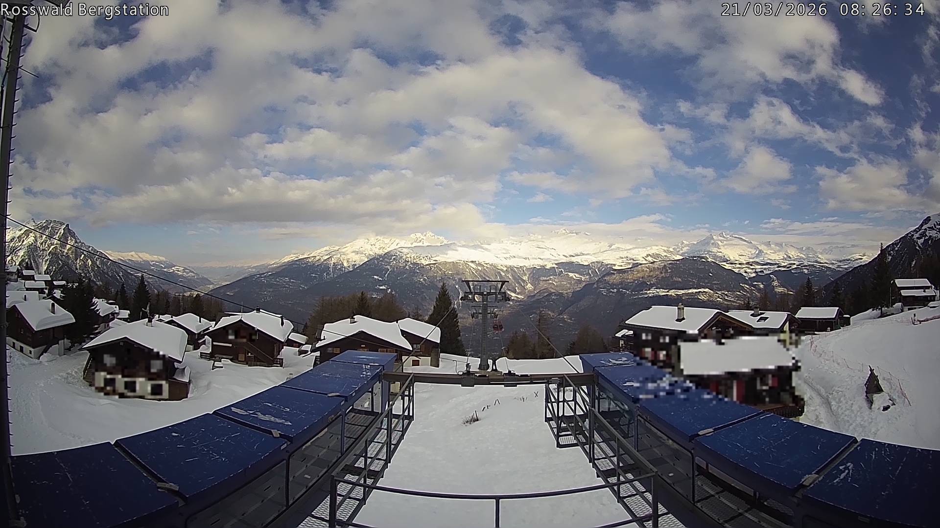 Archiv Foto Webcam Rosswald - Bergstation