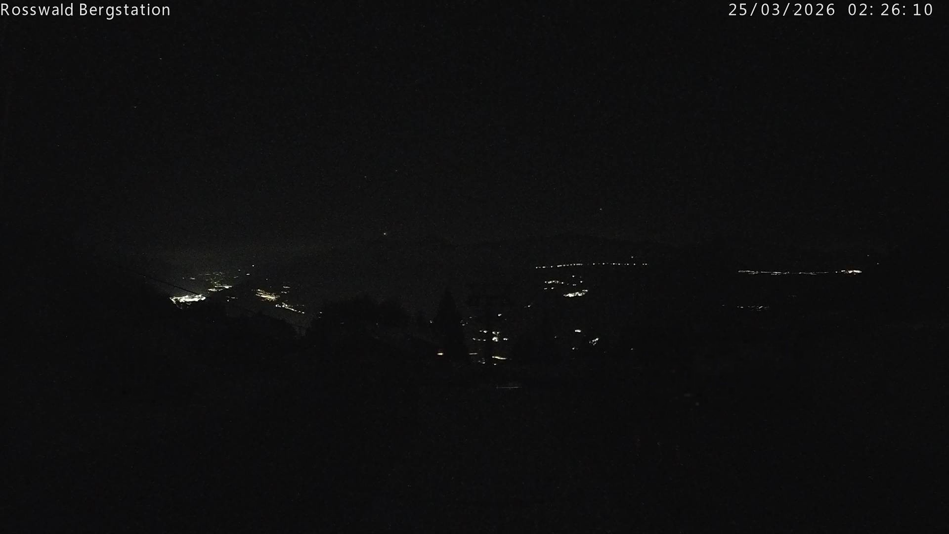 Archived image Webcam Rosswald - top station