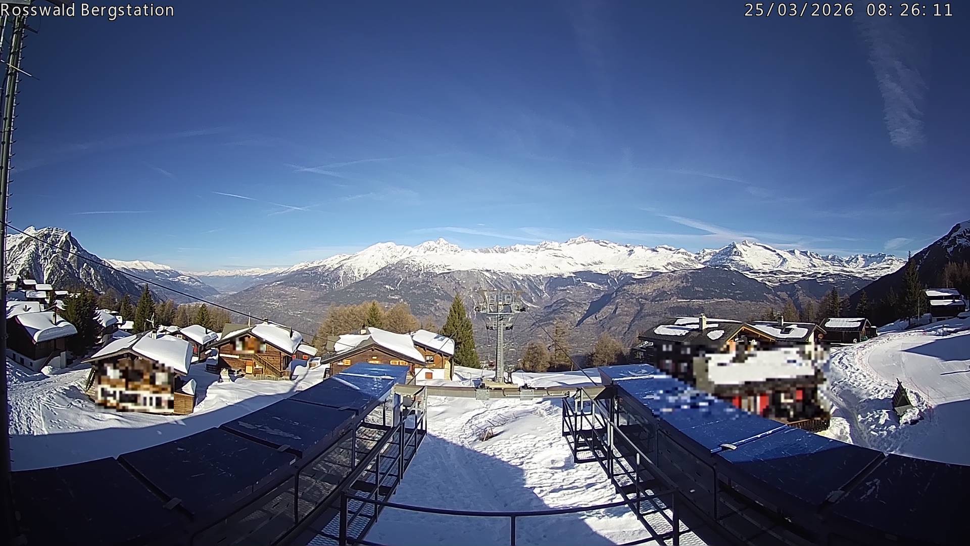 Archived image Webcam Rosswald - top station