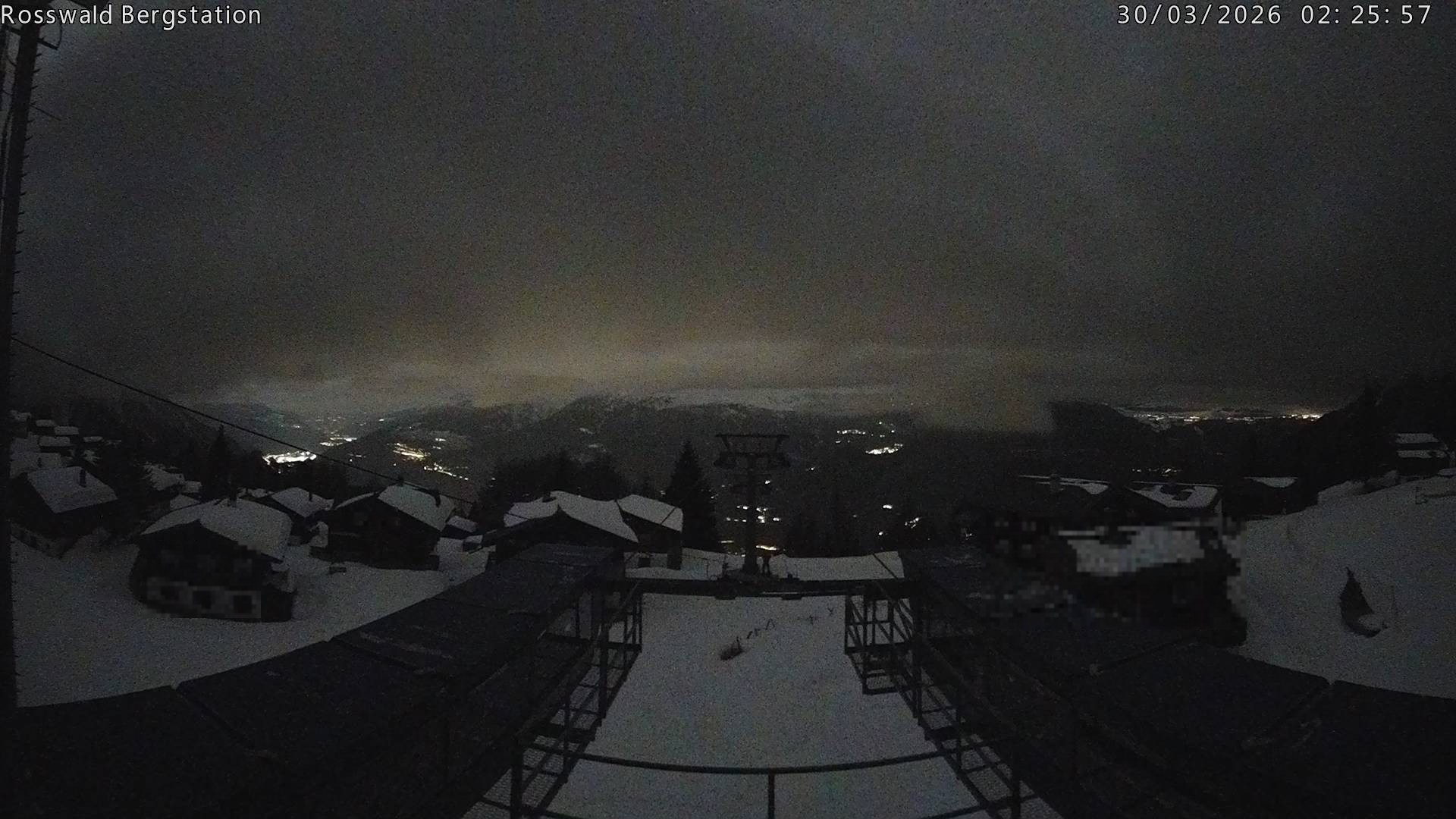 Archived image Webcam Rosswald - top station
