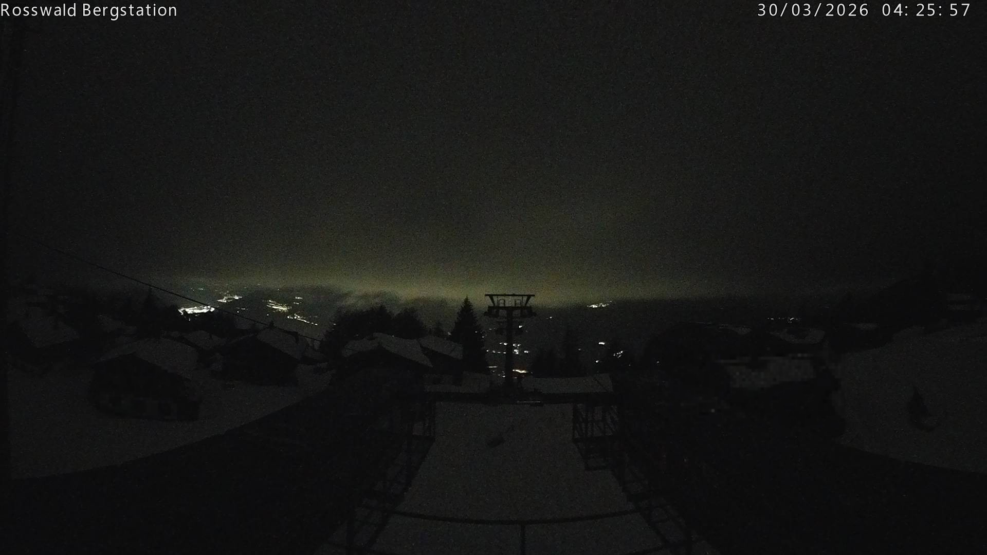 Archived image Webcam Rosswald - top station