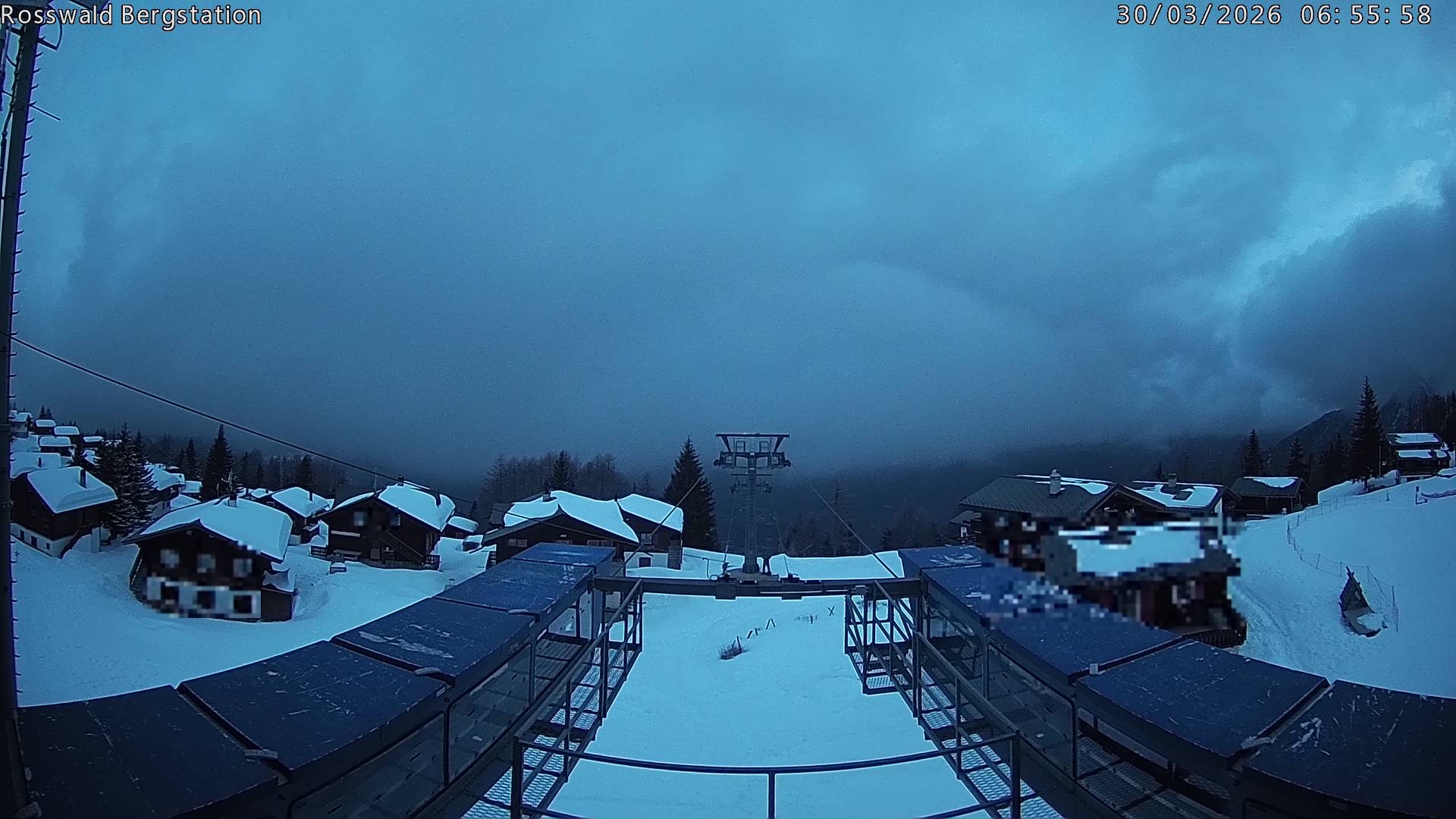 Archived image Webcam Rosswald - top station