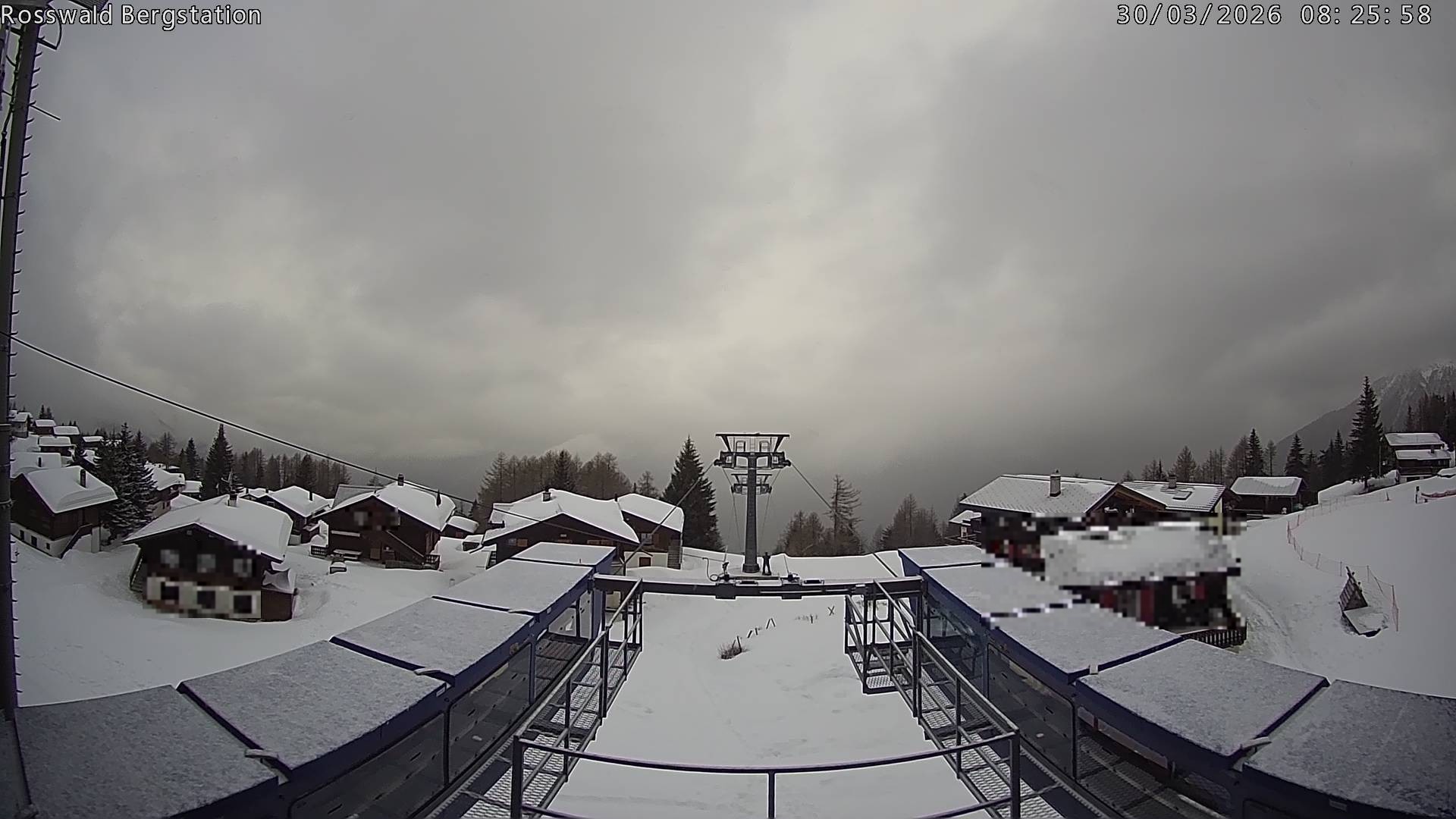 Archived image Webcam Rosswald - top station