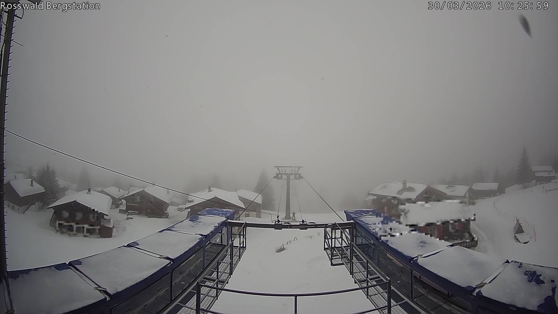 Archived image Webcam Rosswald - top station