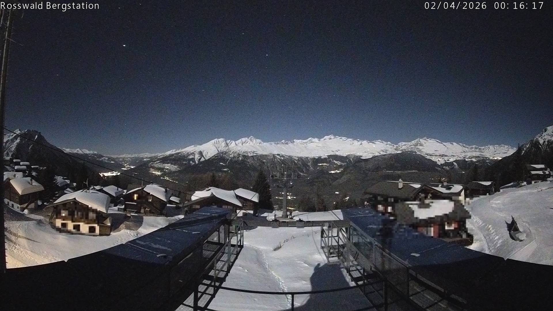 Archived image Webcam Rosswald - top station