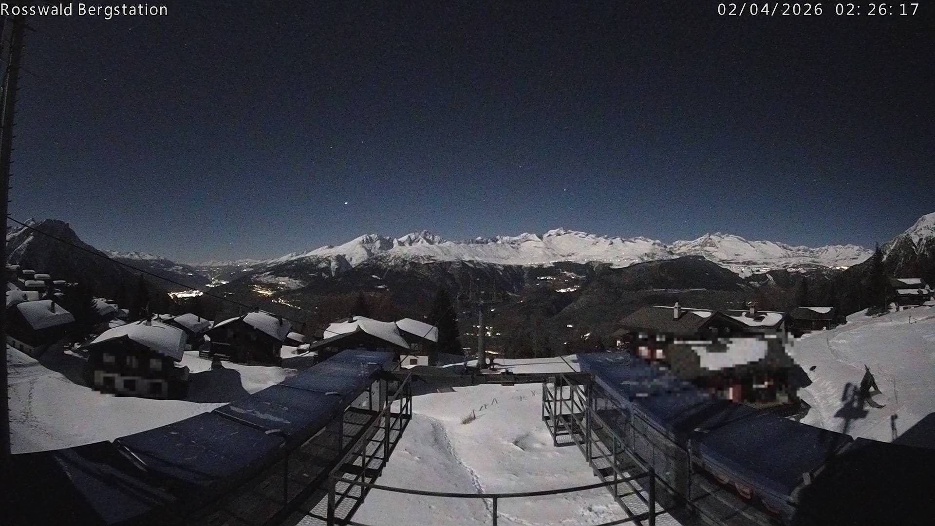 Archived image Webcam Rosswald - top station