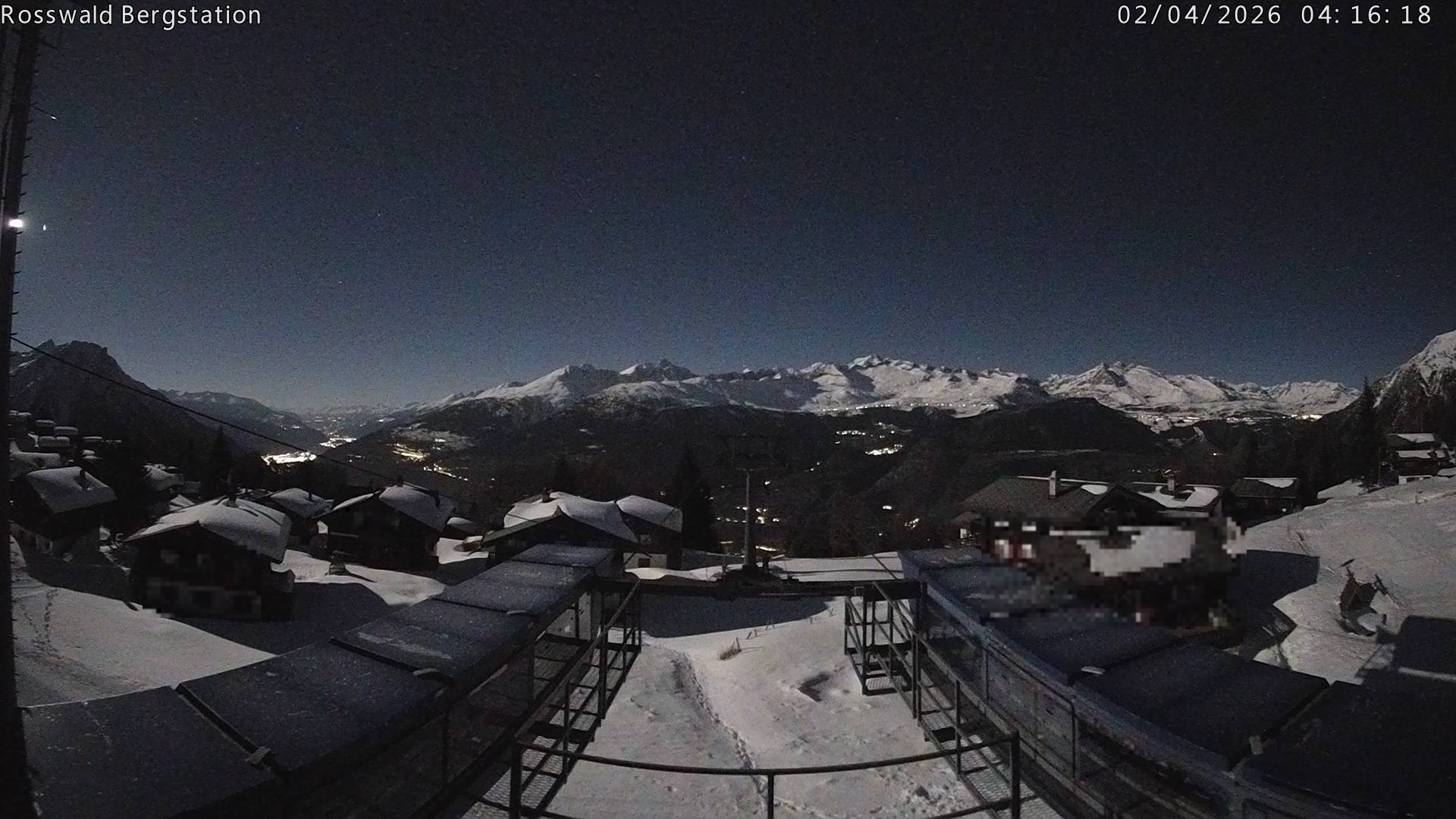 Archived image Webcam Rosswald - top station