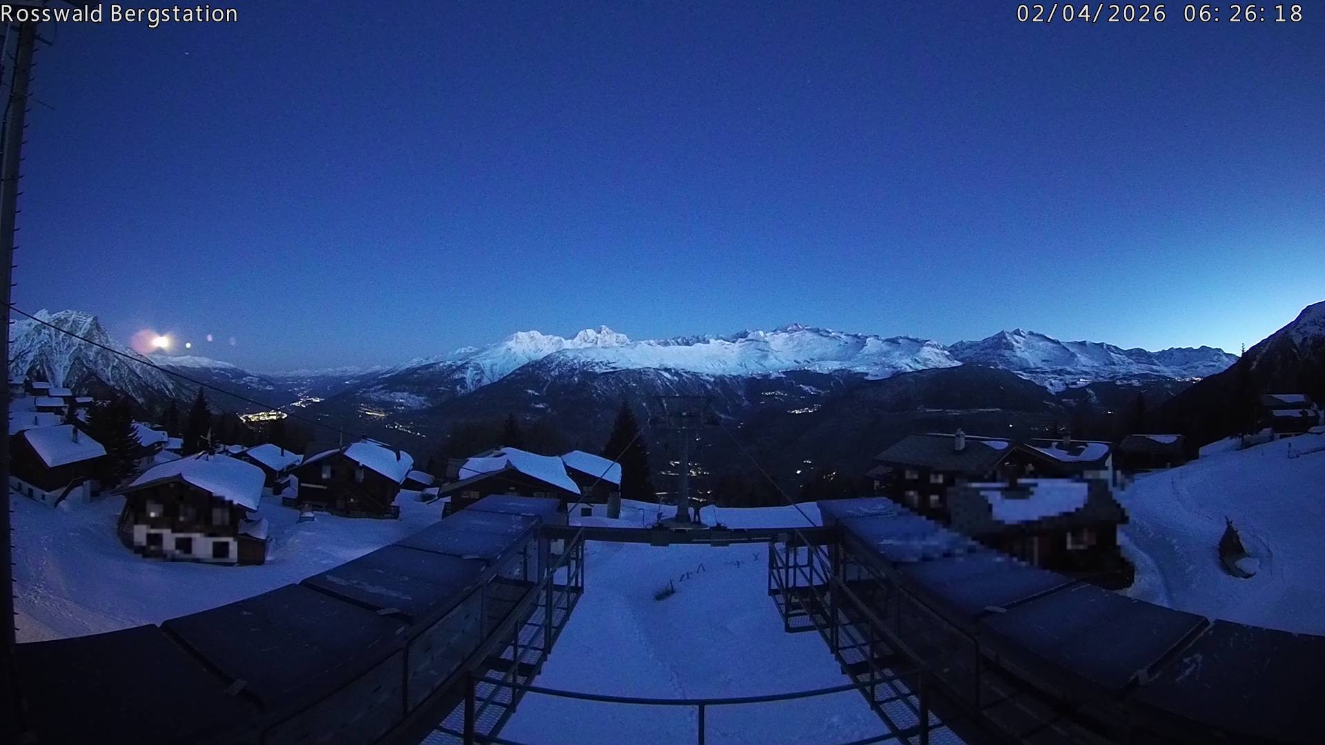 Archived image Webcam Rosswald - top station