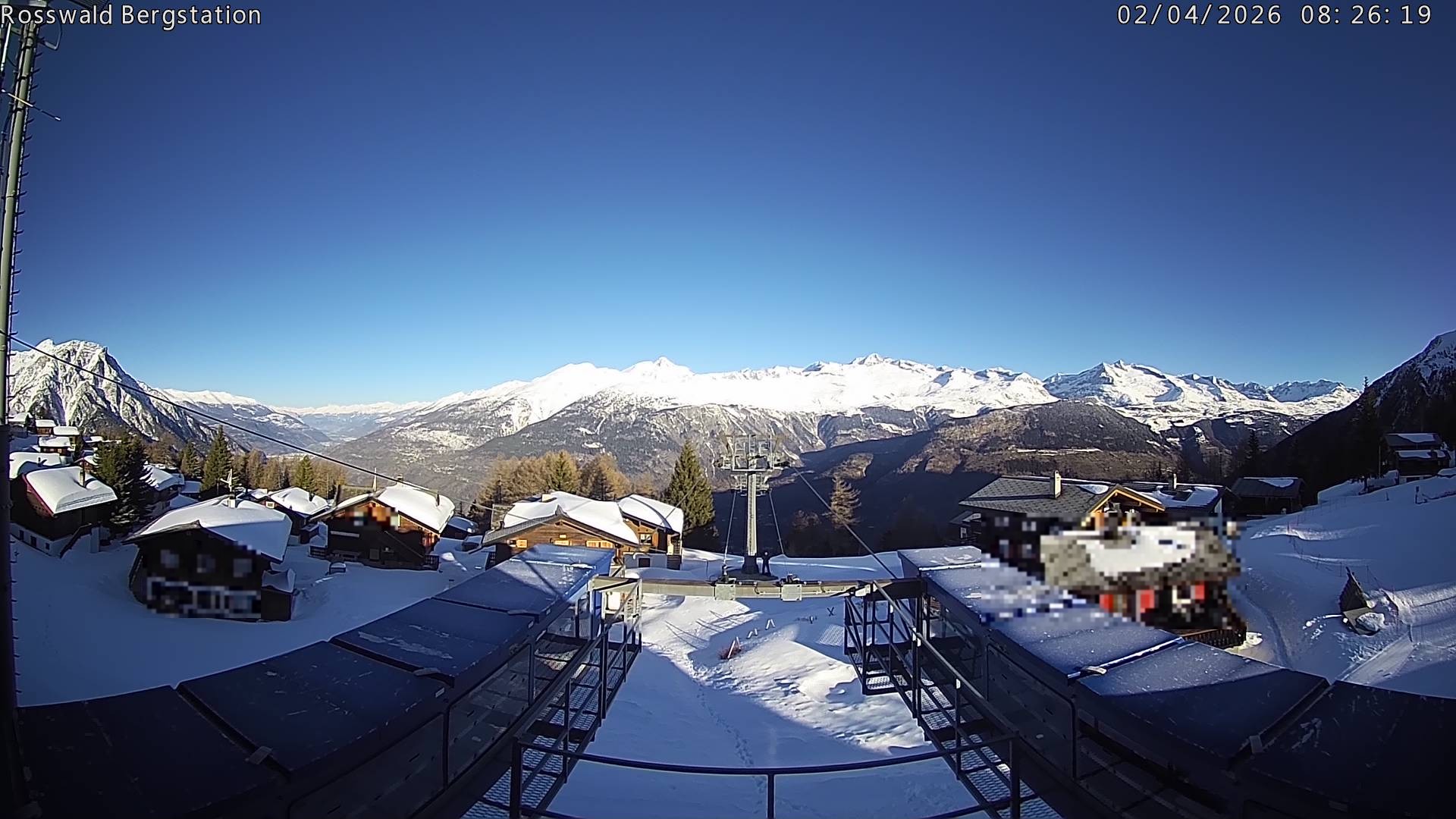 Archived image Webcam Rosswald - top station