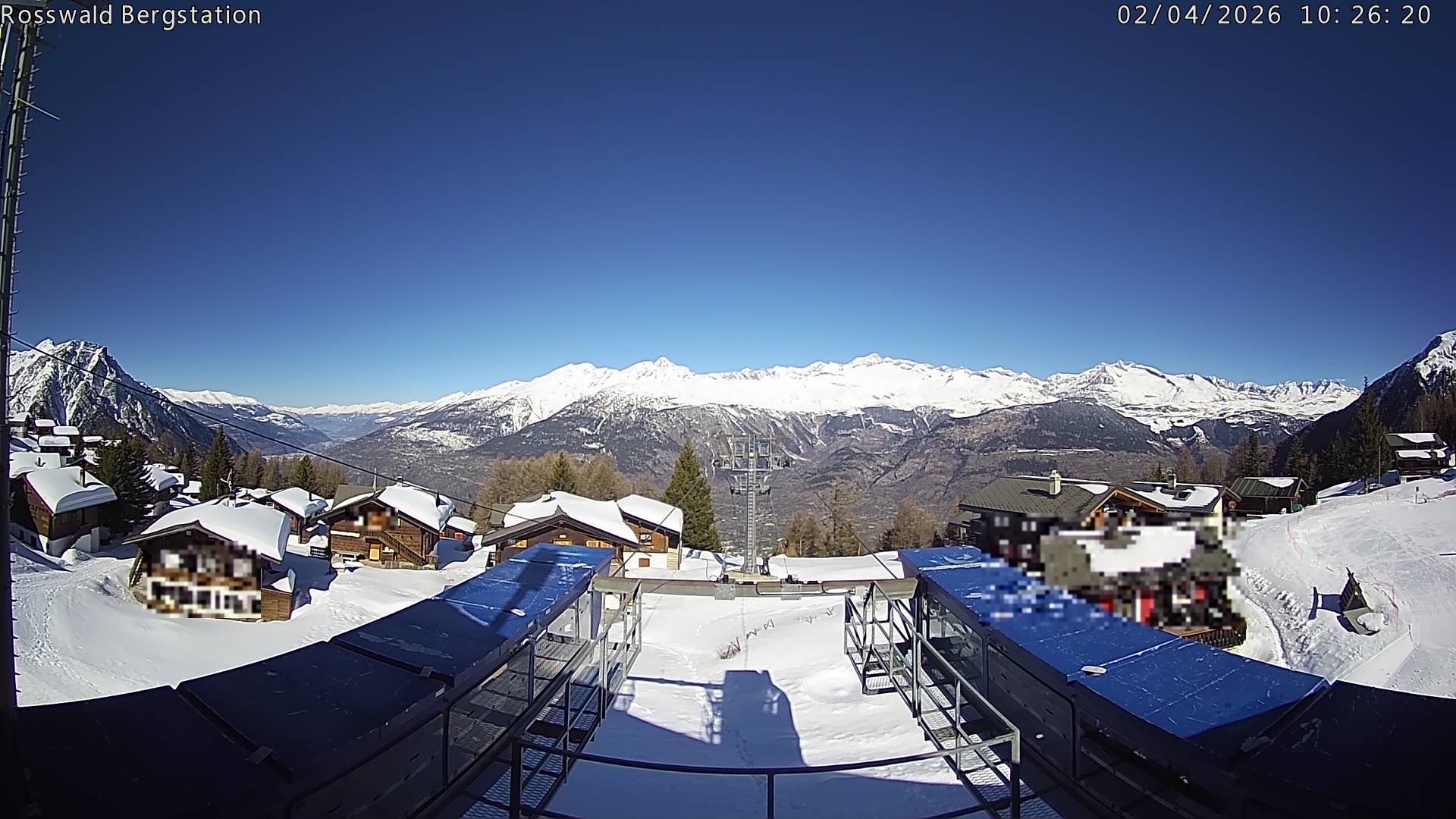 Archived image Webcam Rosswald - top station