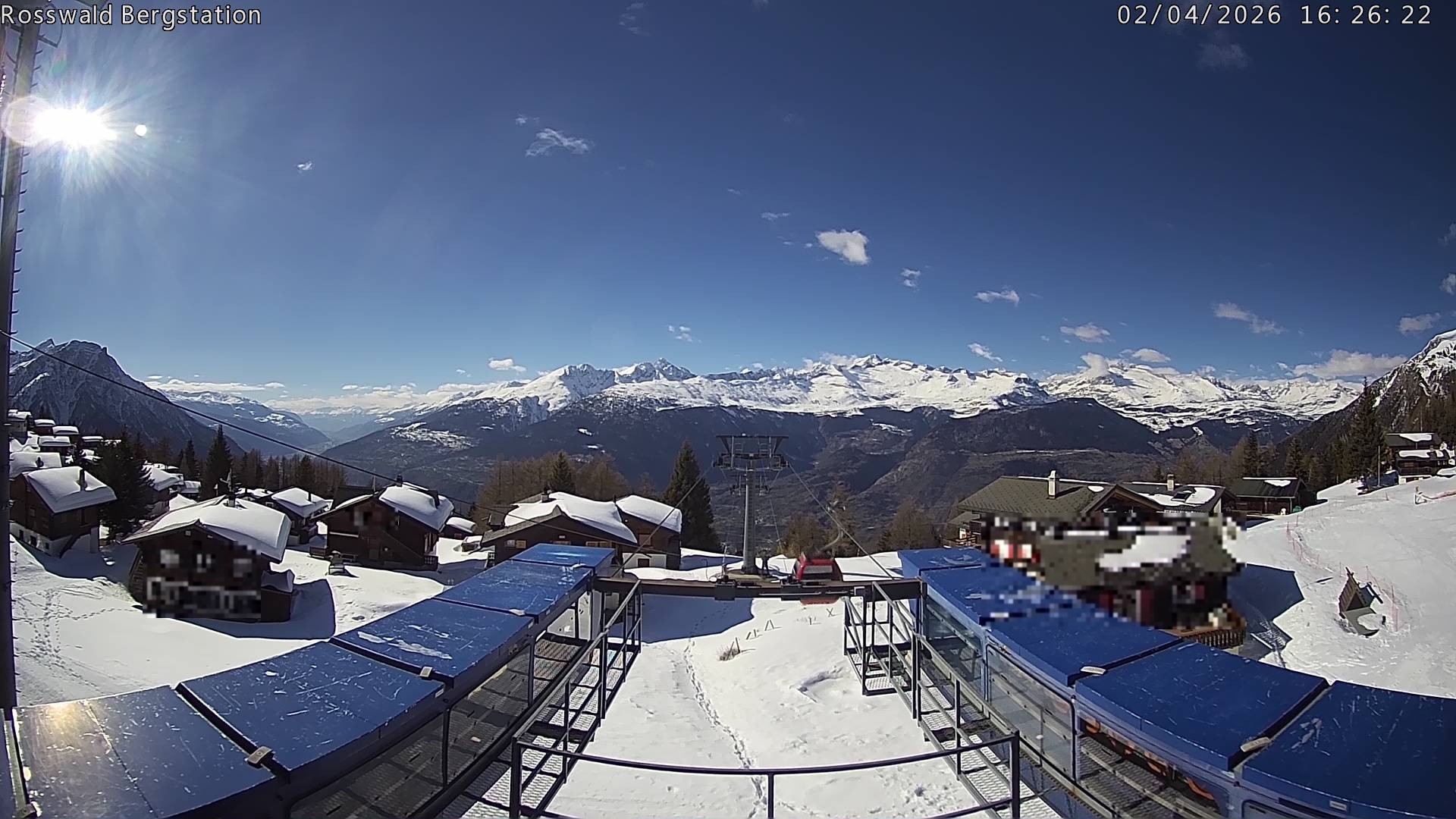 Archived image Webcam Rosswald - top station