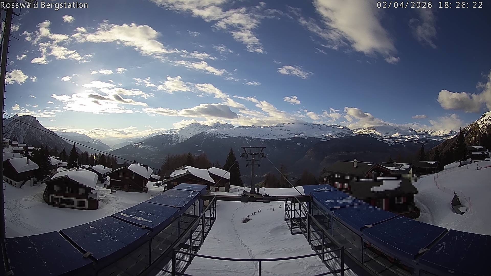 Archived image Webcam Rosswald - top station