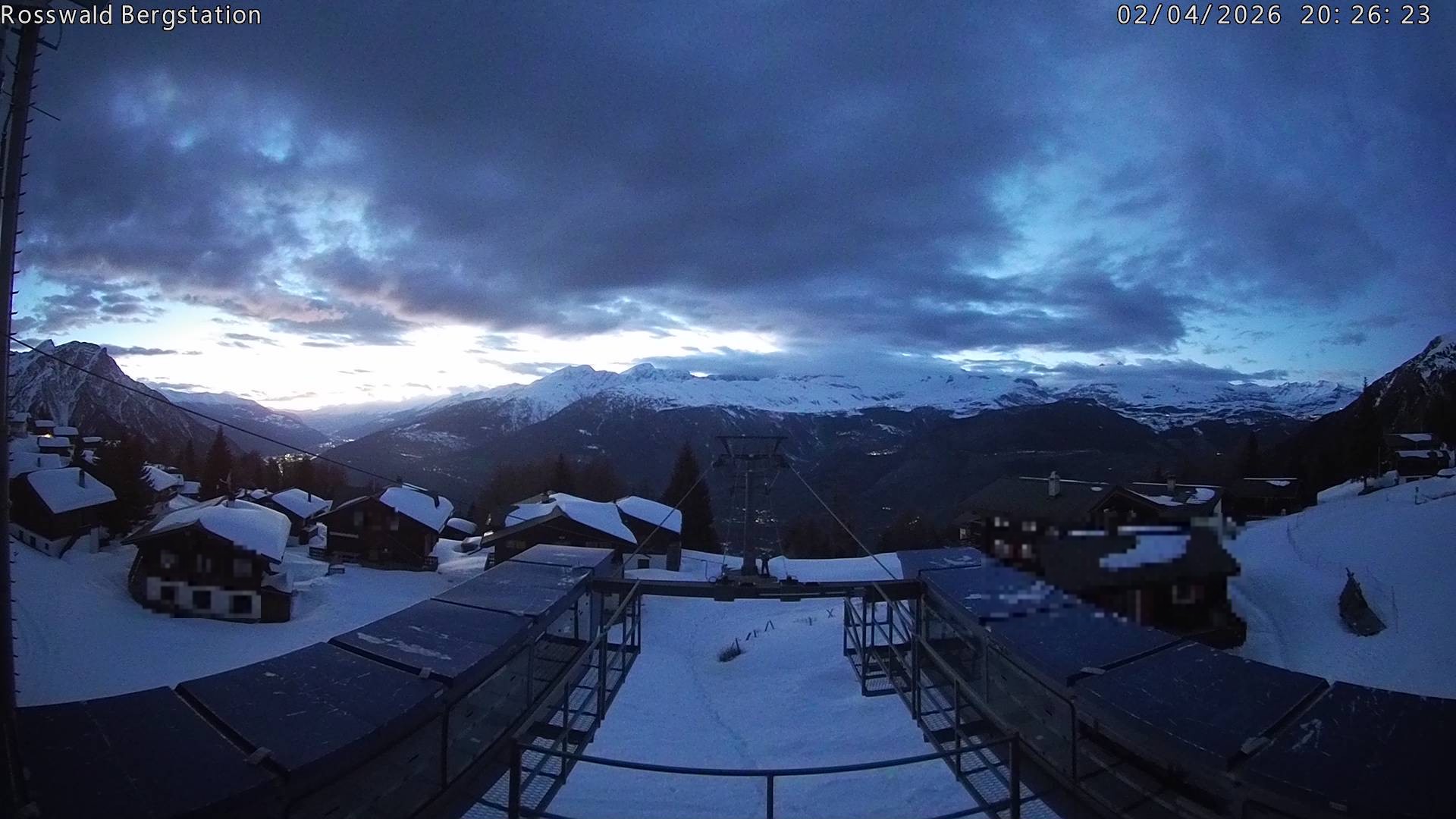 Archived image Webcam Rosswald - top station