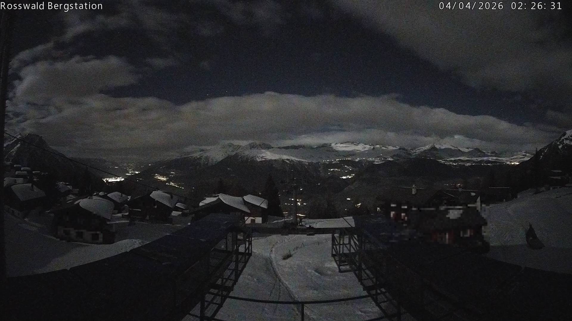 Archiv Foto Webcam Rosswald - Bergstation