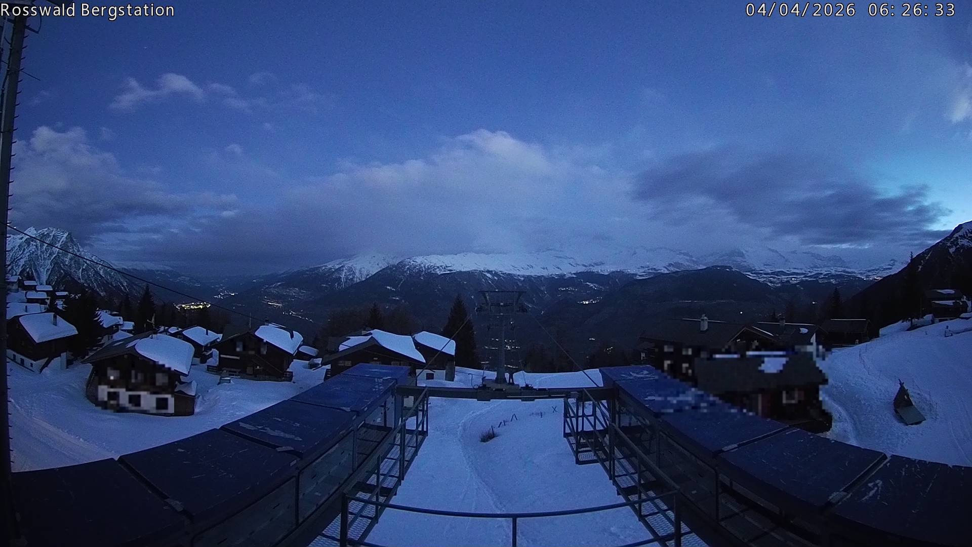 Archiv Foto Webcam Rosswald - Bergstation