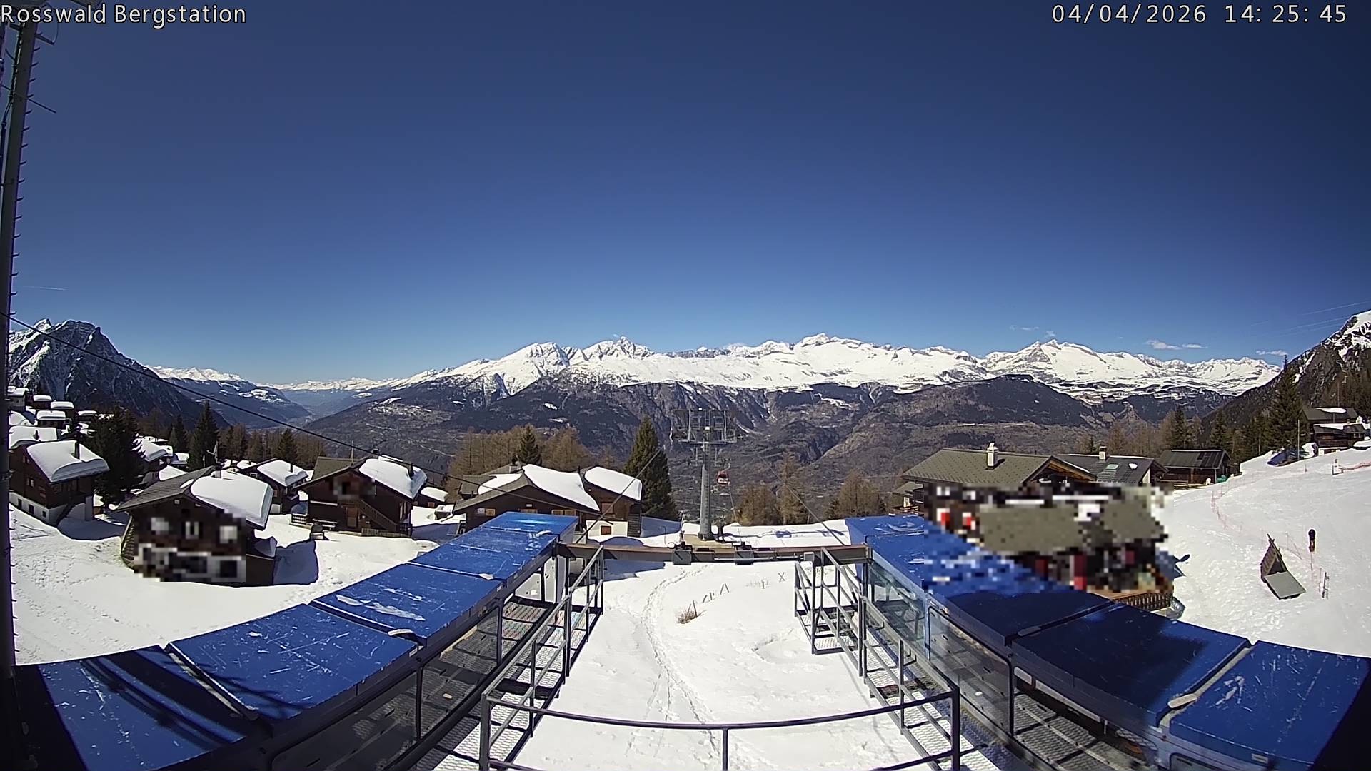 Archiv Foto Webcam Rosswald - Bergstation