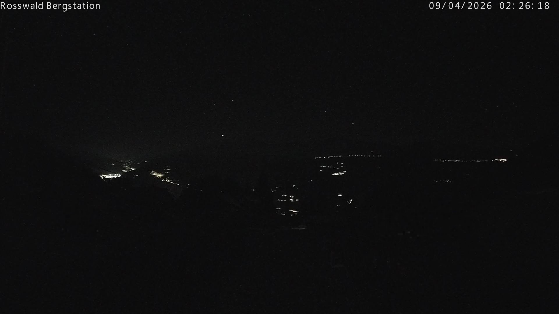 Archiv Foto Webcam Rosswald - Bergstation