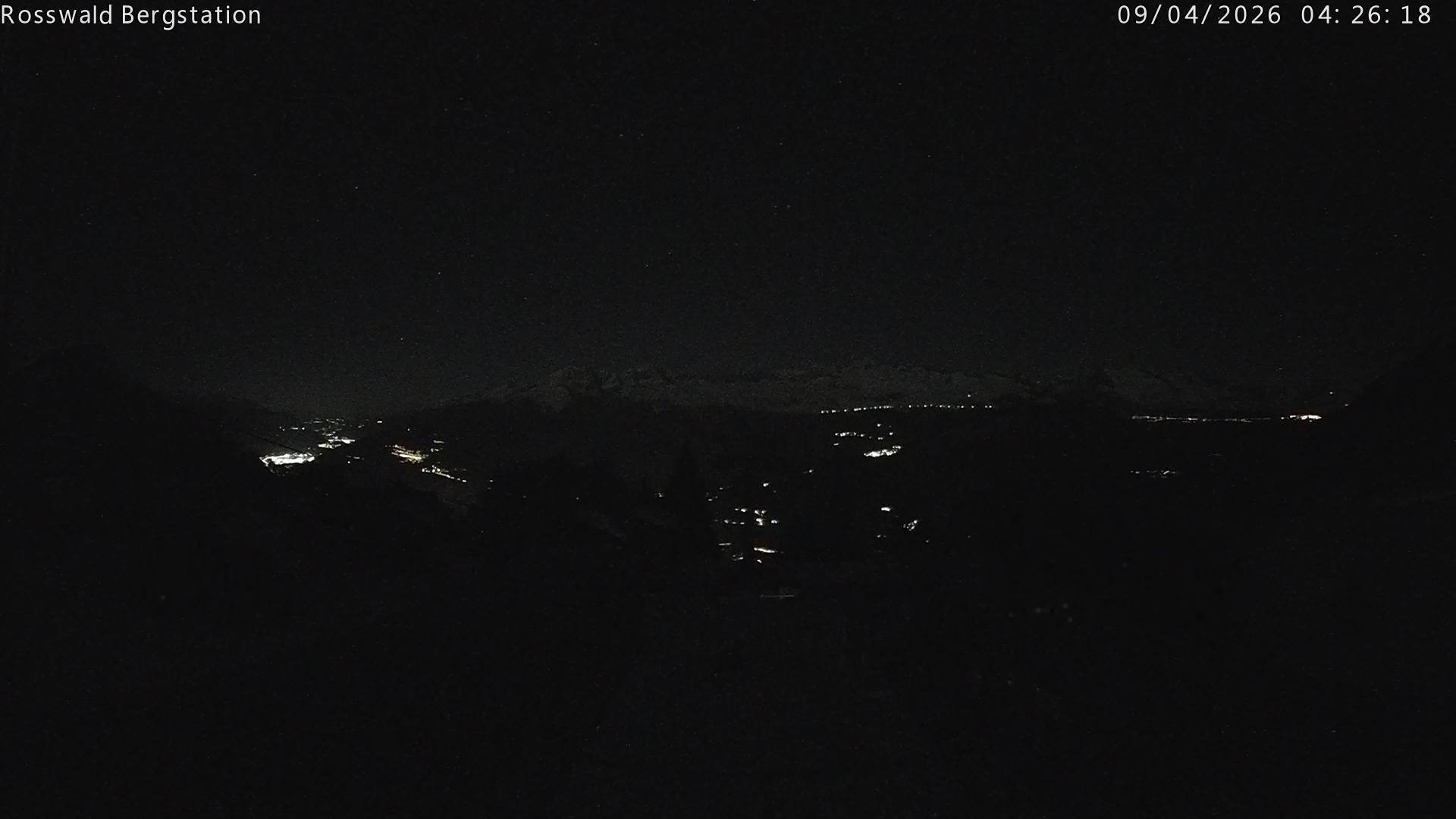 Archiv Foto Webcam Rosswald - Bergstation