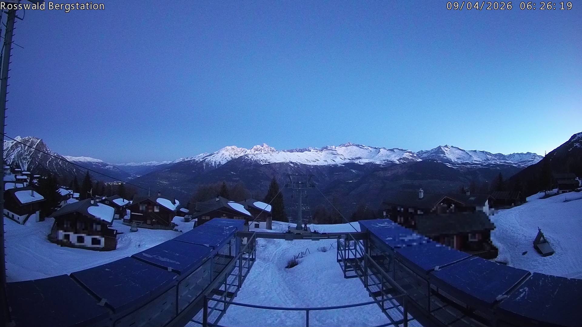 Archiv Foto Webcam Rosswald - Bergstation