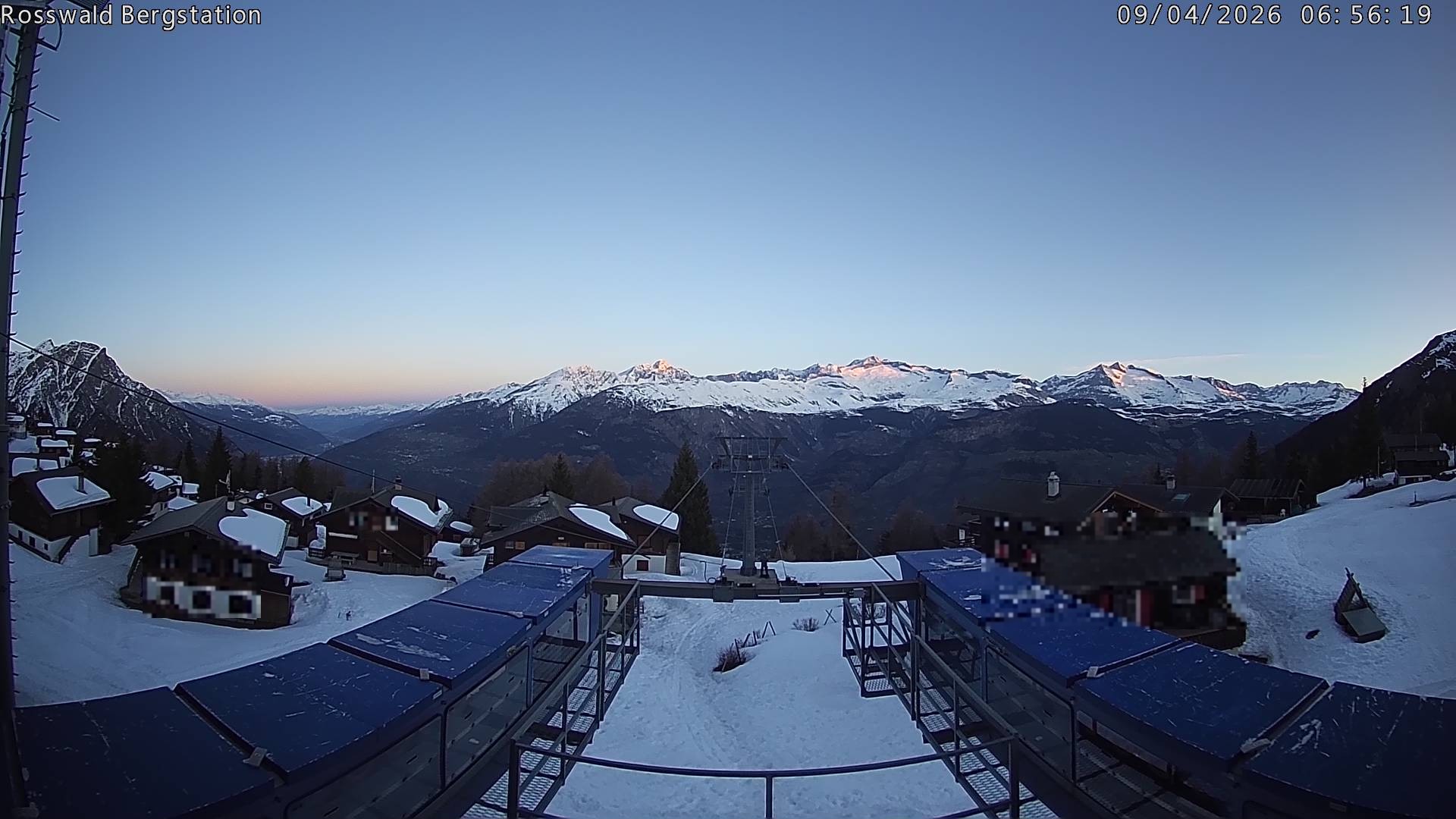 Archiv Foto Webcam Rosswald - Bergstation