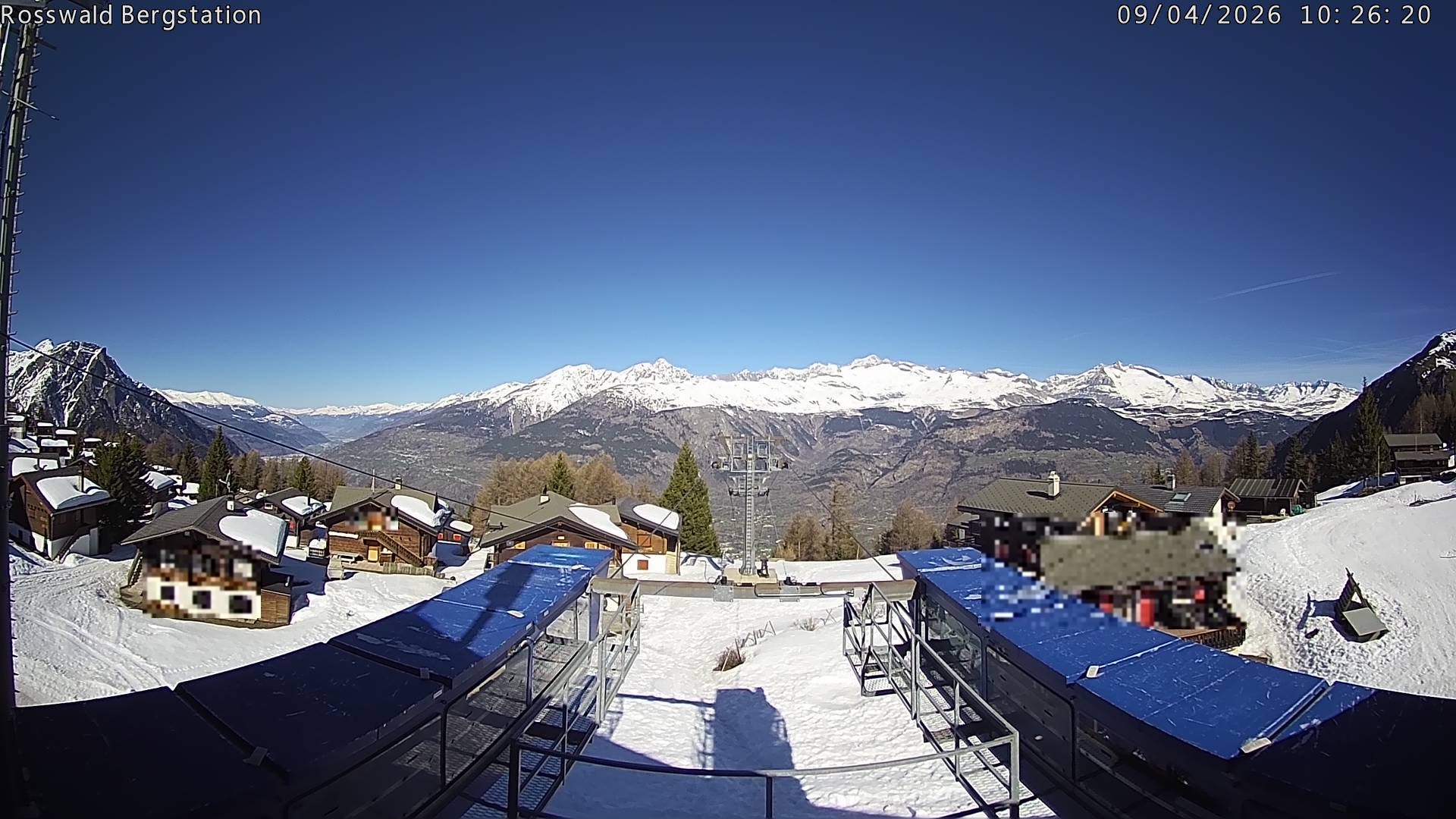 Archiv Foto Webcam Rosswald - Bergstation