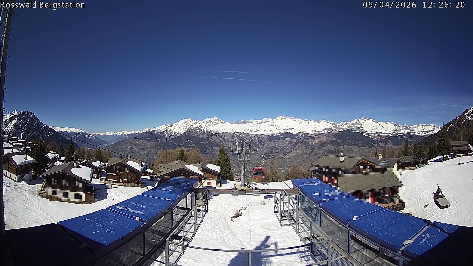 Archiv Foto Webcam Rosswald - Bergstation