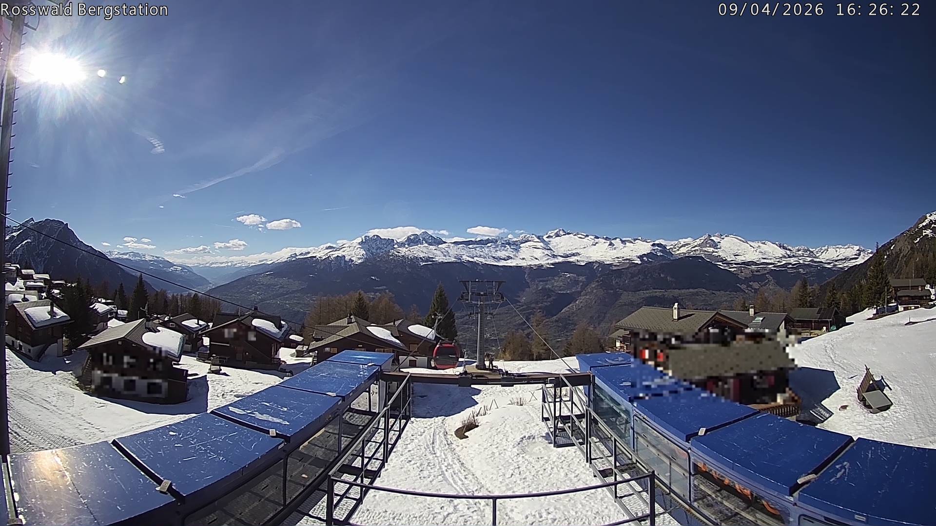 Archiv Foto Webcam Rosswald - Bergstation