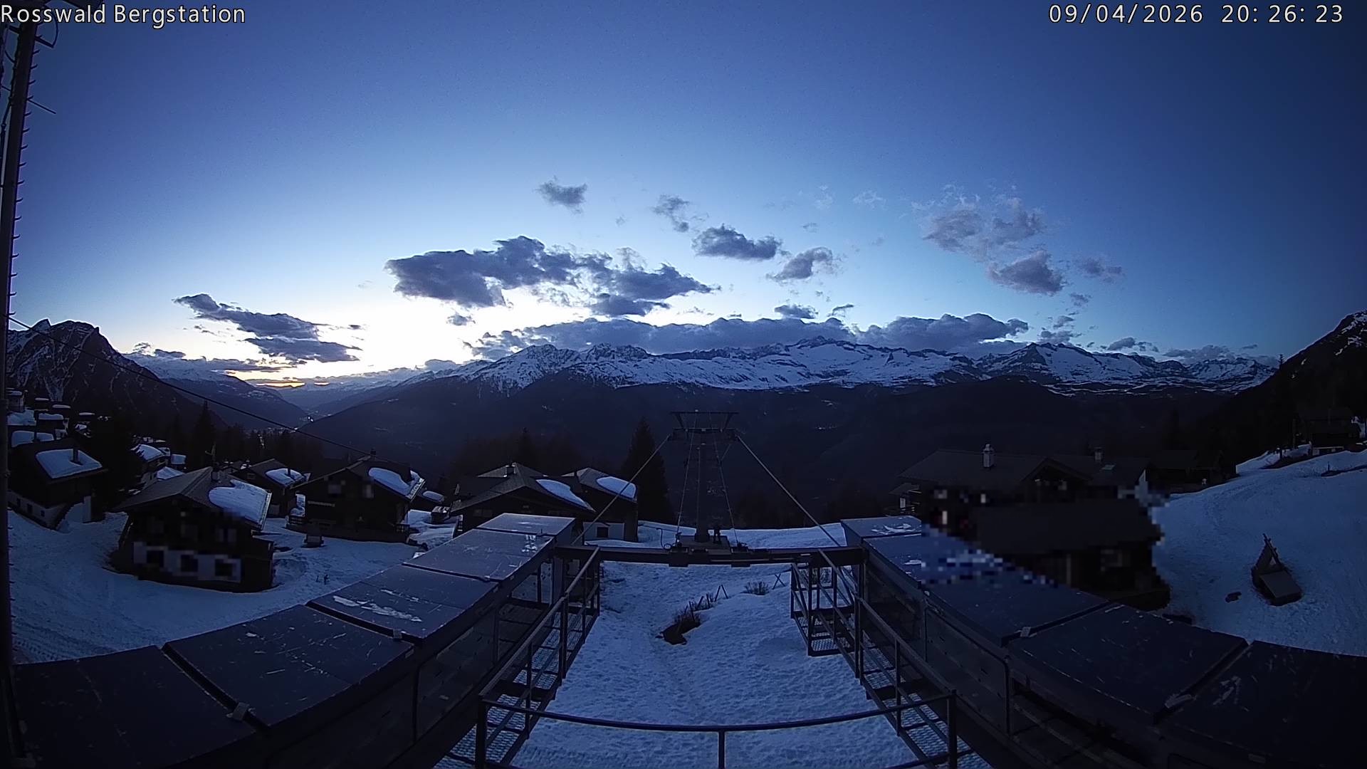 Archiv Foto Webcam Rosswald - Bergstation