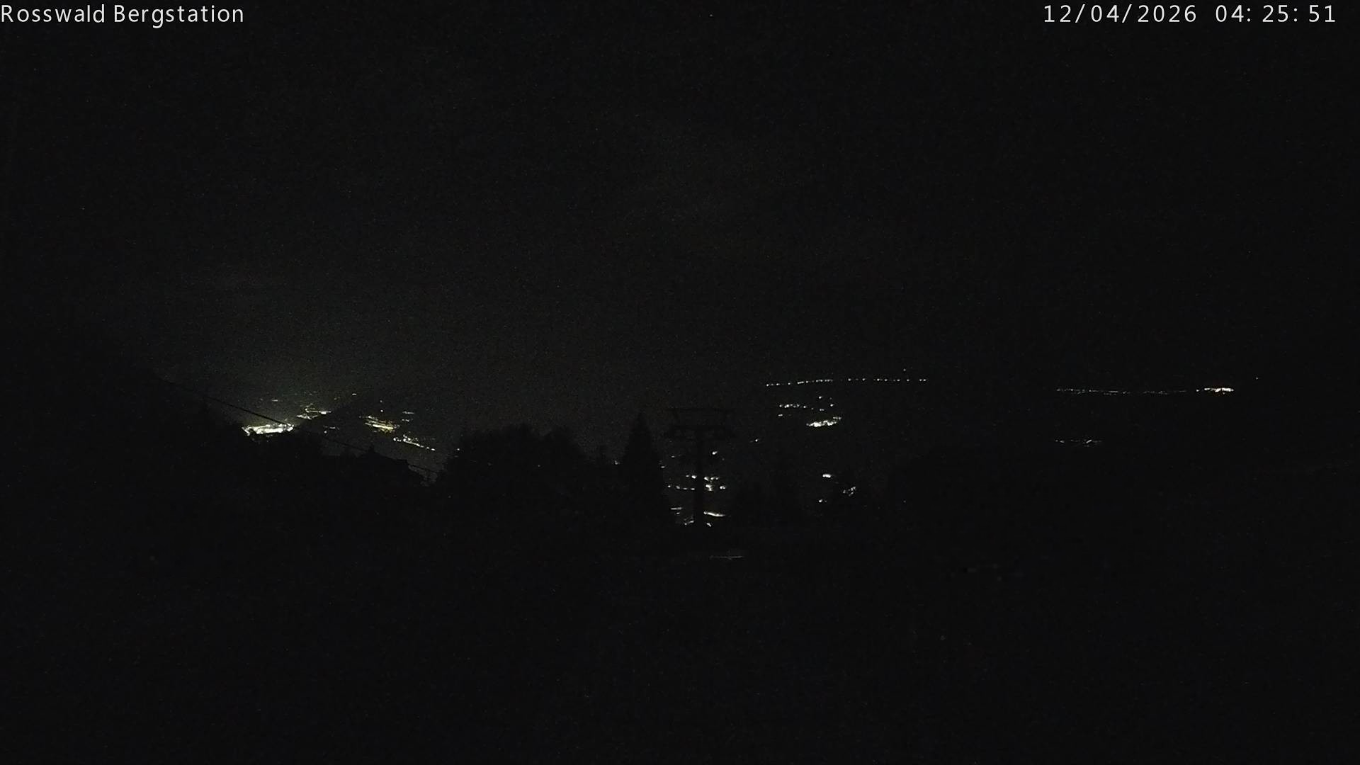 Archiv Foto Webcam Rosswald - Bergstation