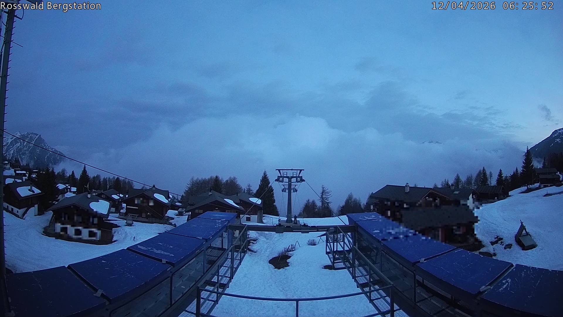 Archiv Foto Webcam Rosswald - Bergstation