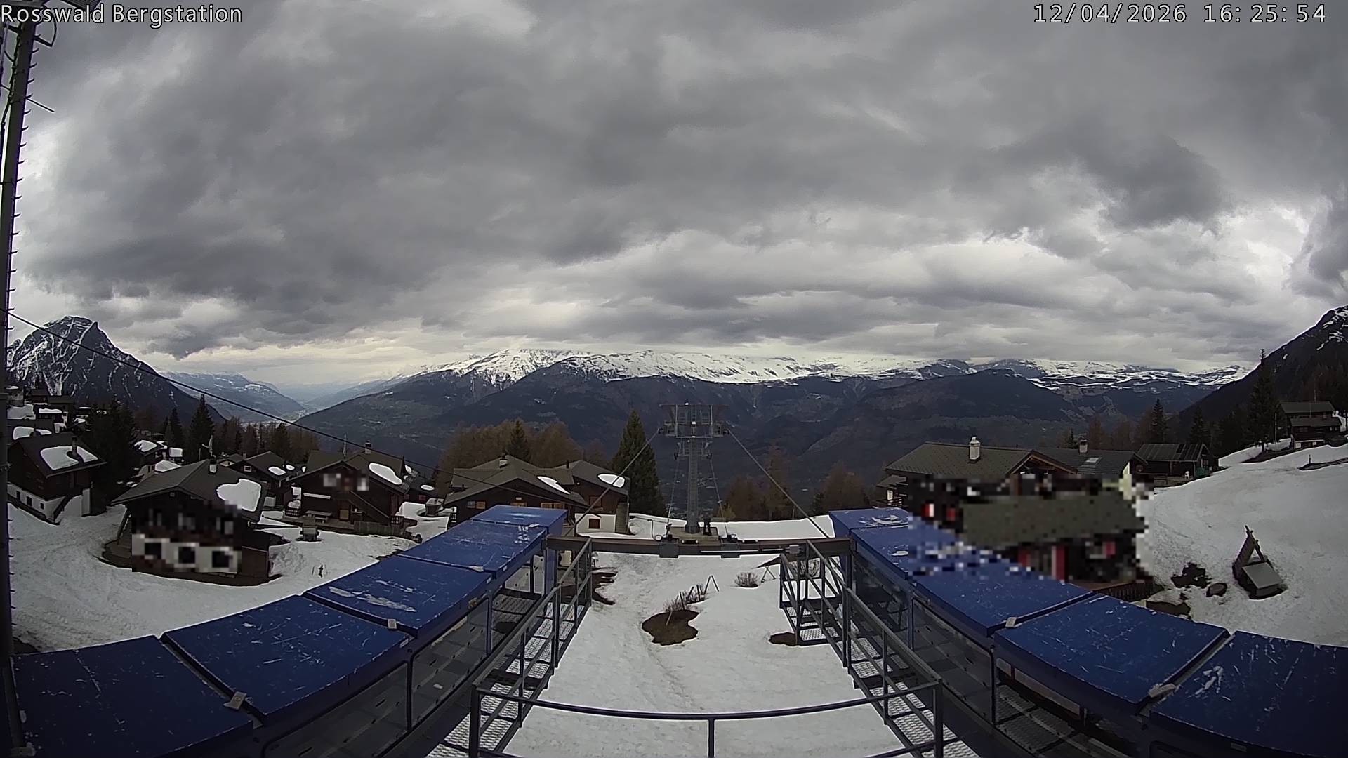 Archiv Foto Webcam Rosswald - Bergstation