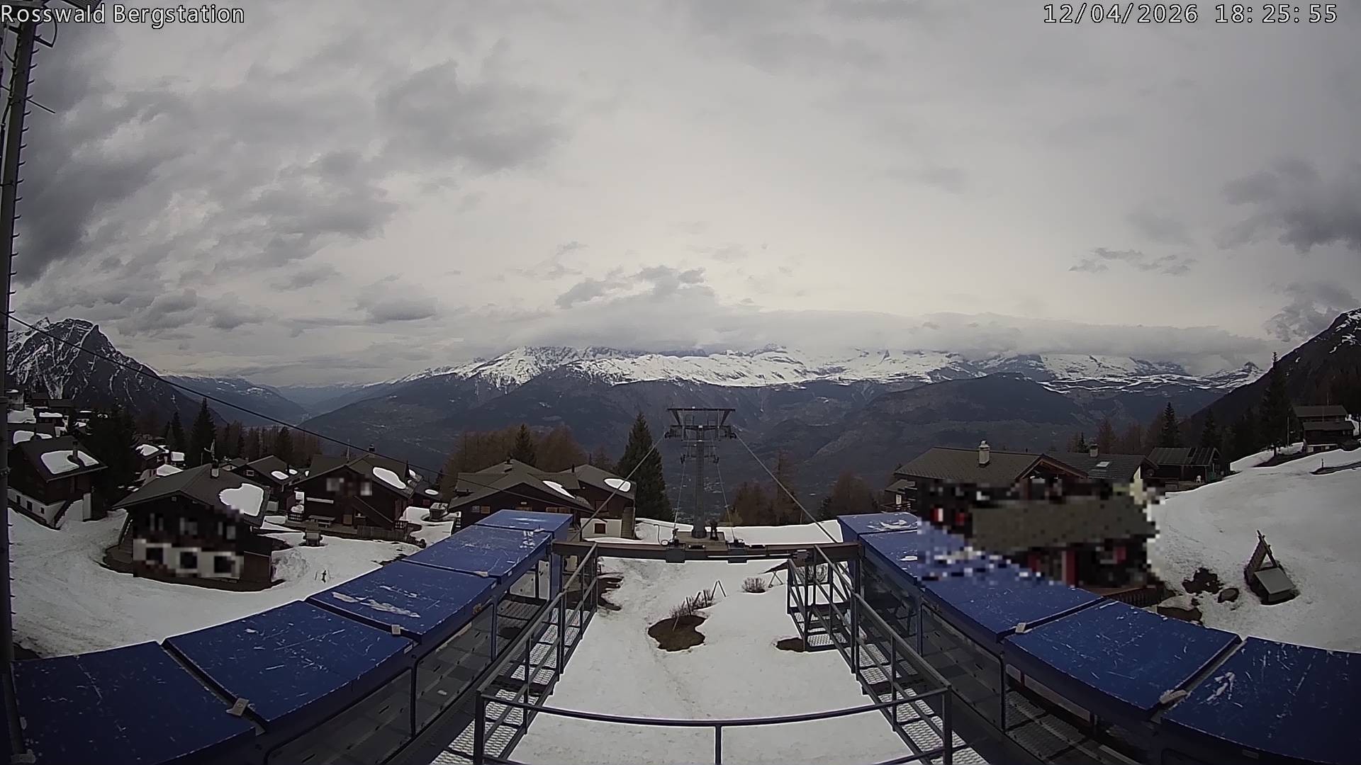 Archiv Foto Webcam Rosswald - Bergstation