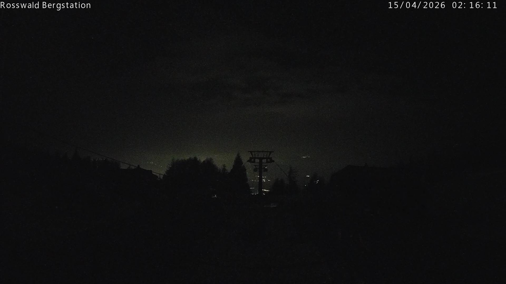 Archiv Foto Webcam Rosswald - Bergstation