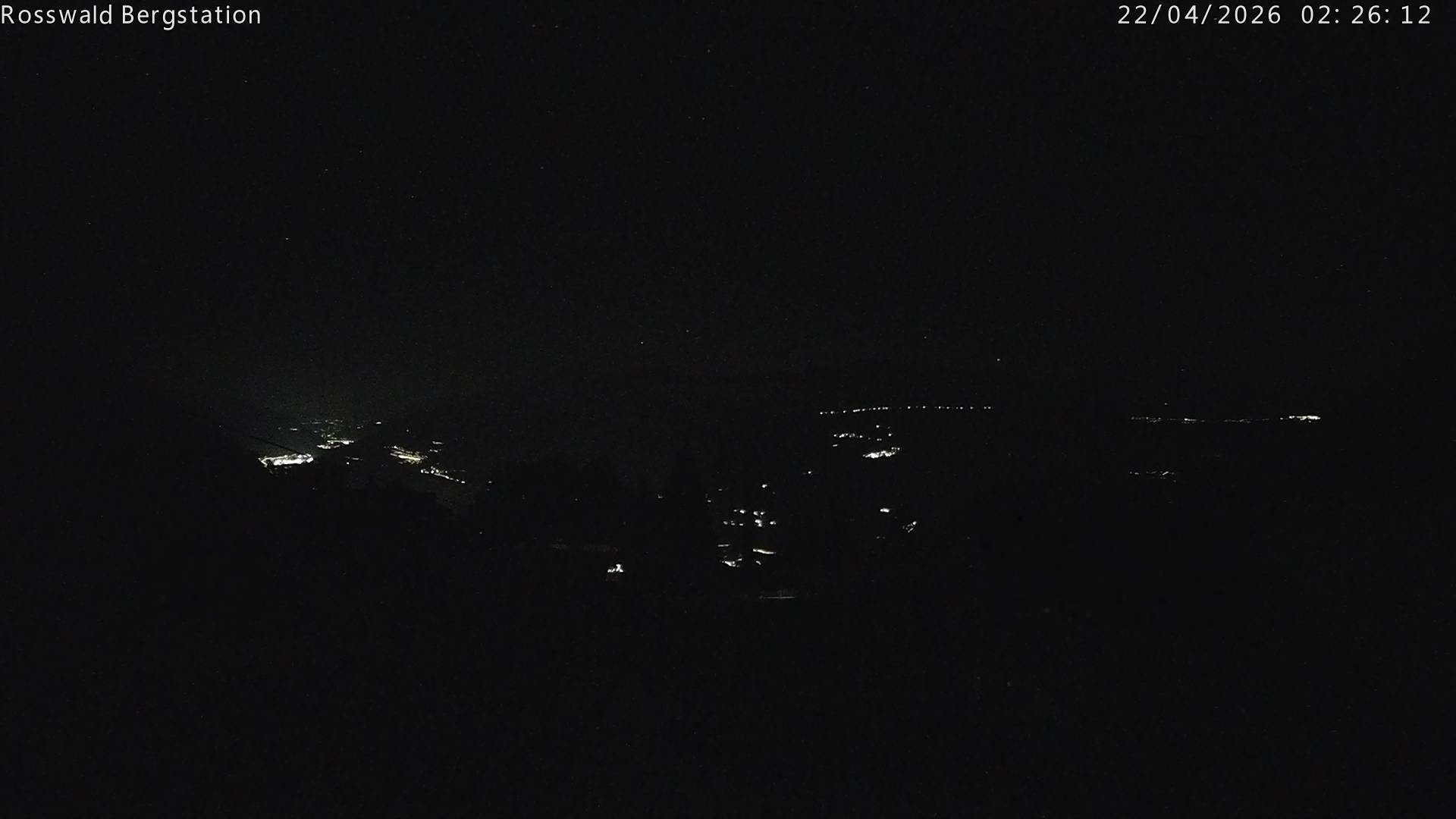 Archiv Foto Webcam Rosswald - Bergstation