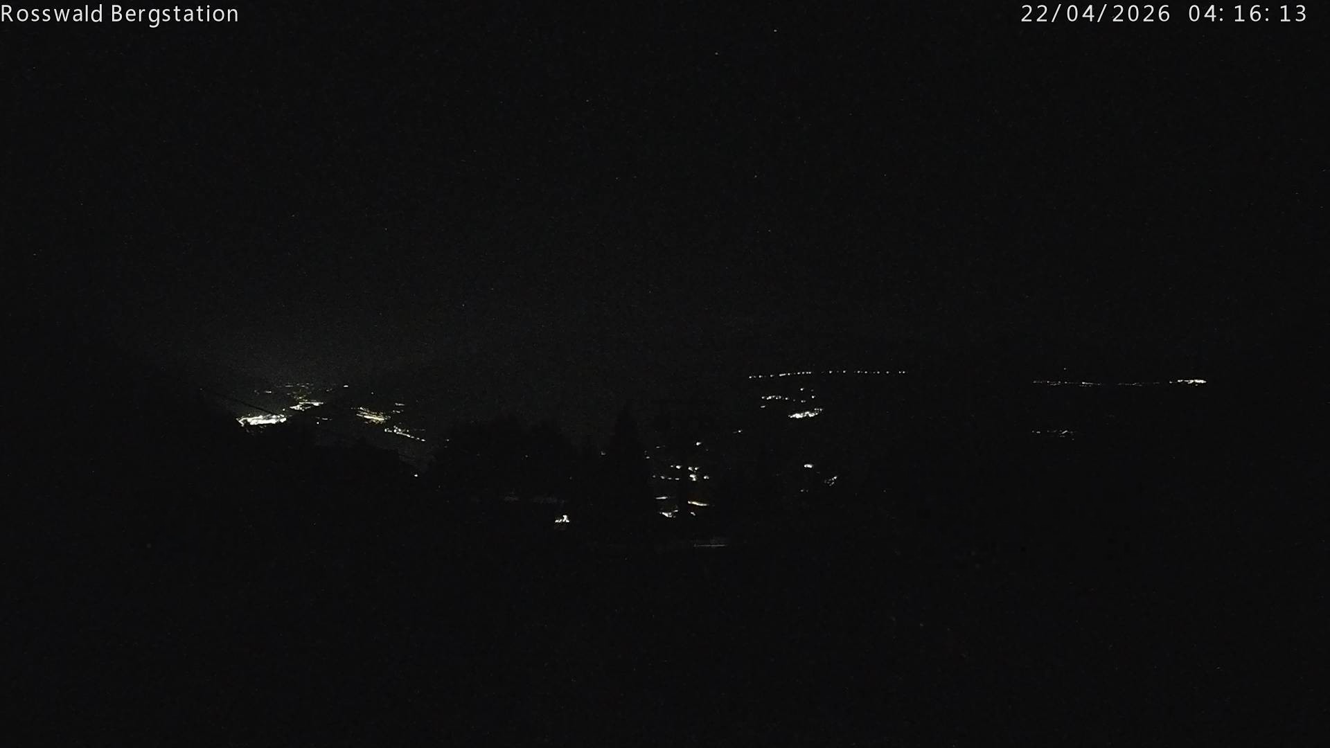 Archiv Foto Webcam Rosswald - Bergstation