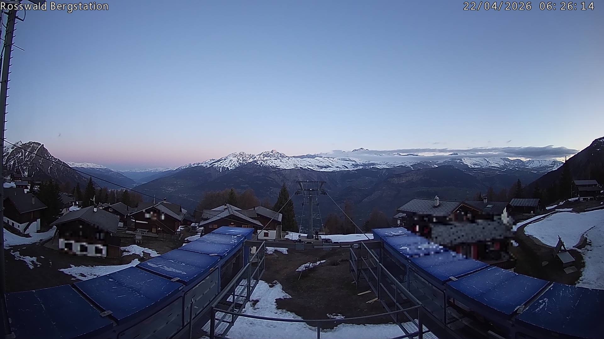 Archiv Foto Webcam Rosswald - Bergstation