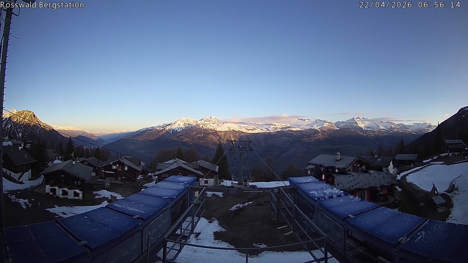 Archiv Foto Webcam Rosswald - Bergstation