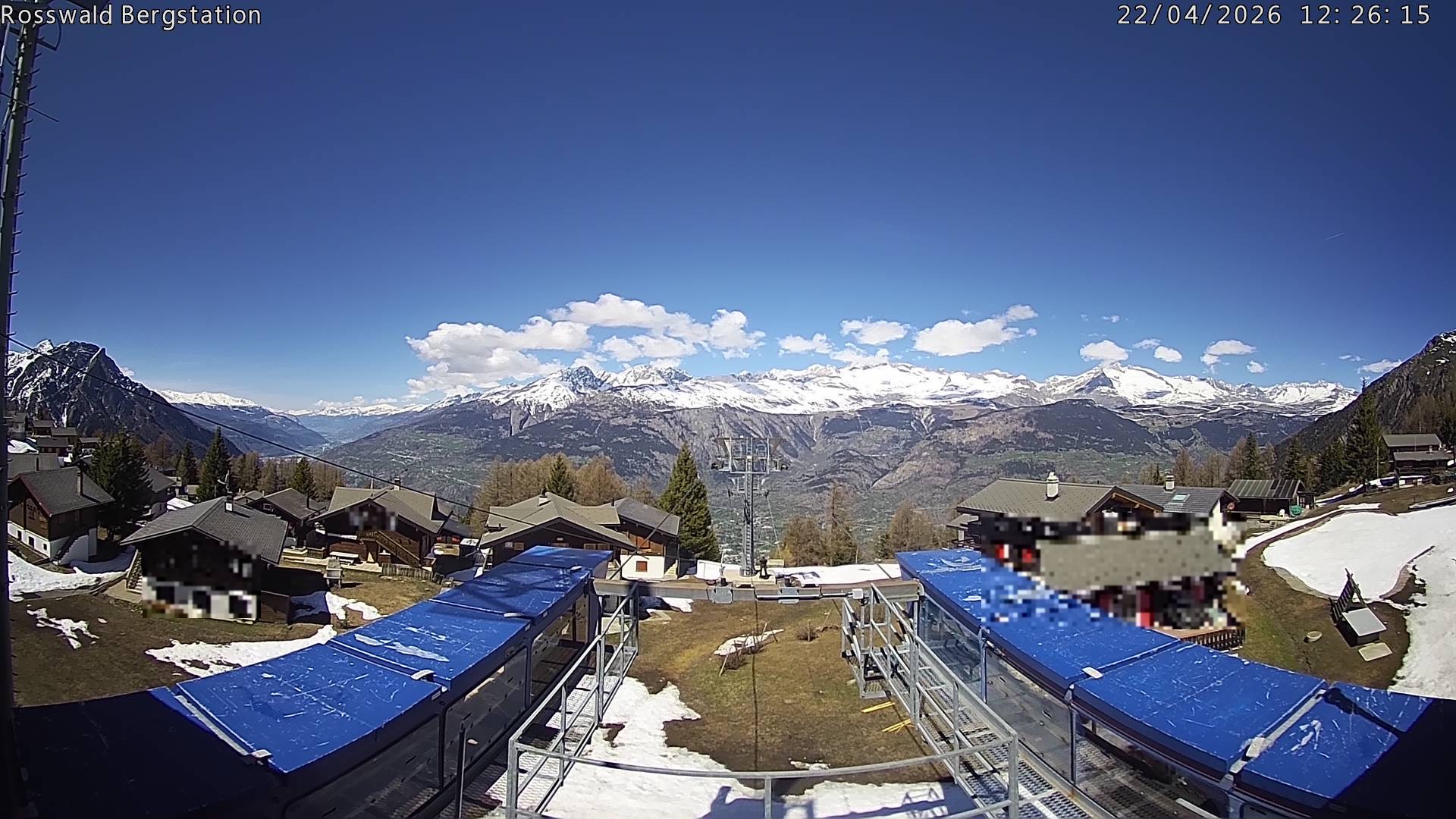 Archiv Foto Webcam Rosswald - Bergstation