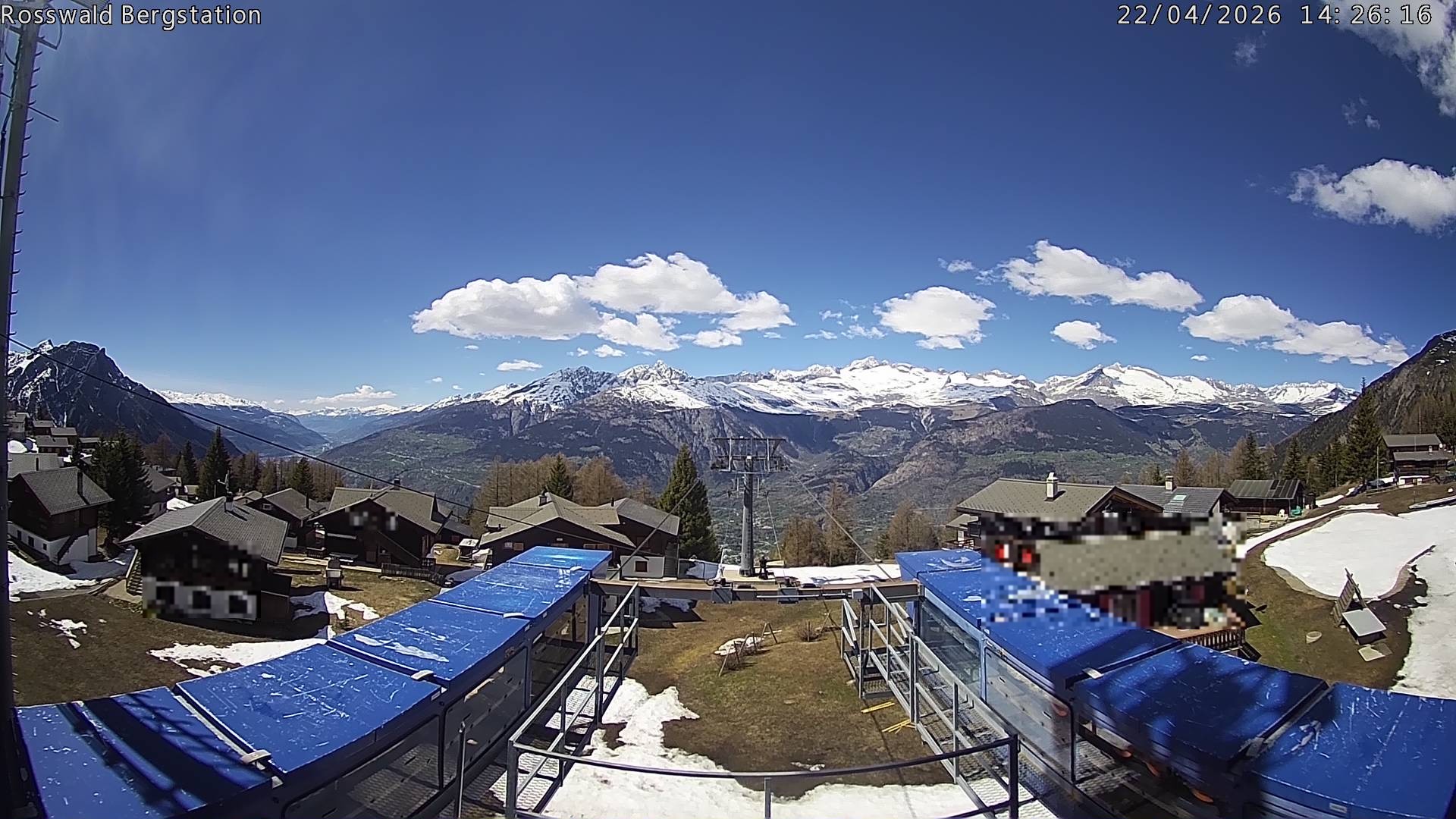 Archiv Foto Webcam Rosswald - Bergstation