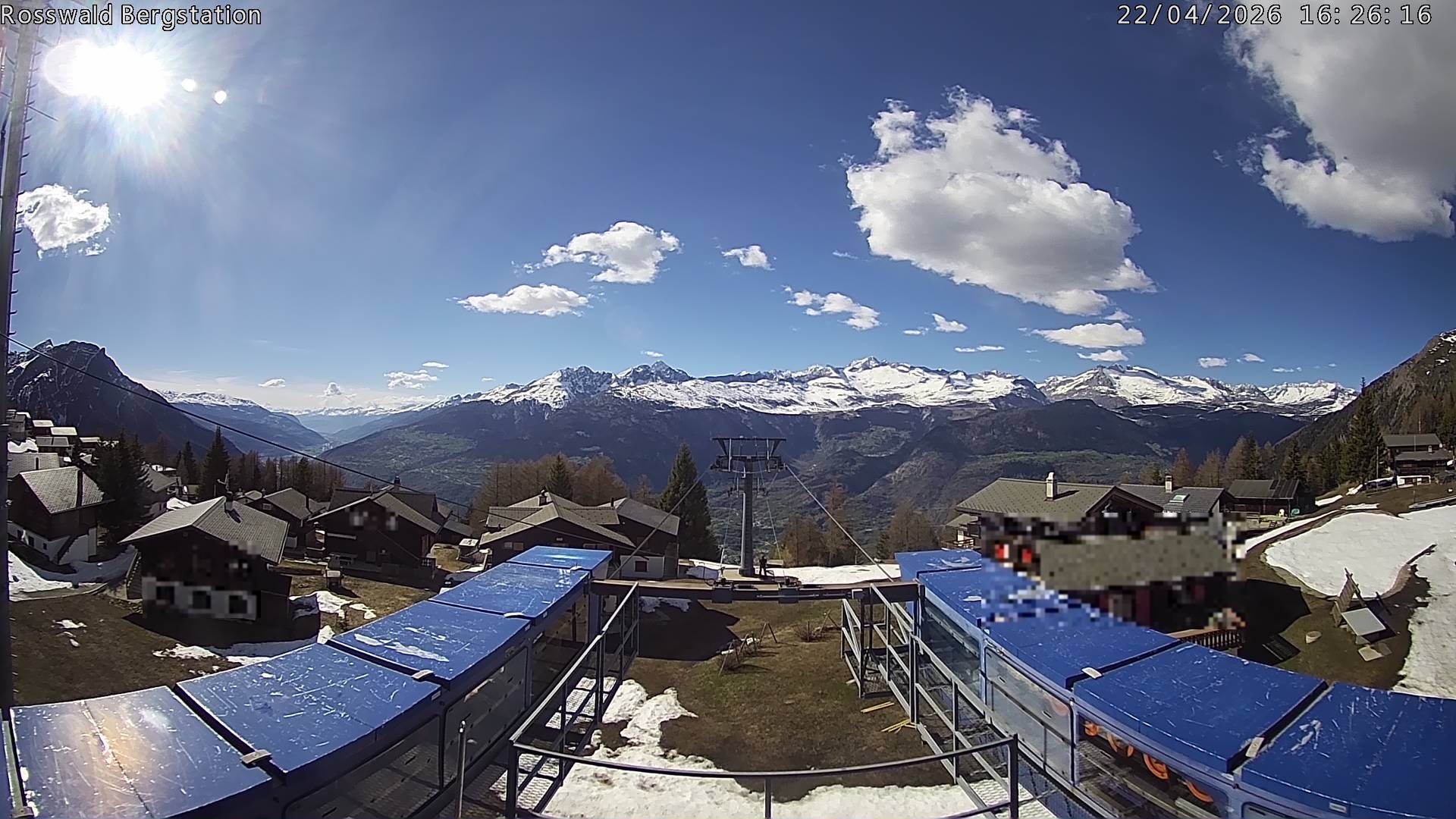 Archiv Foto Webcam Rosswald - Bergstation