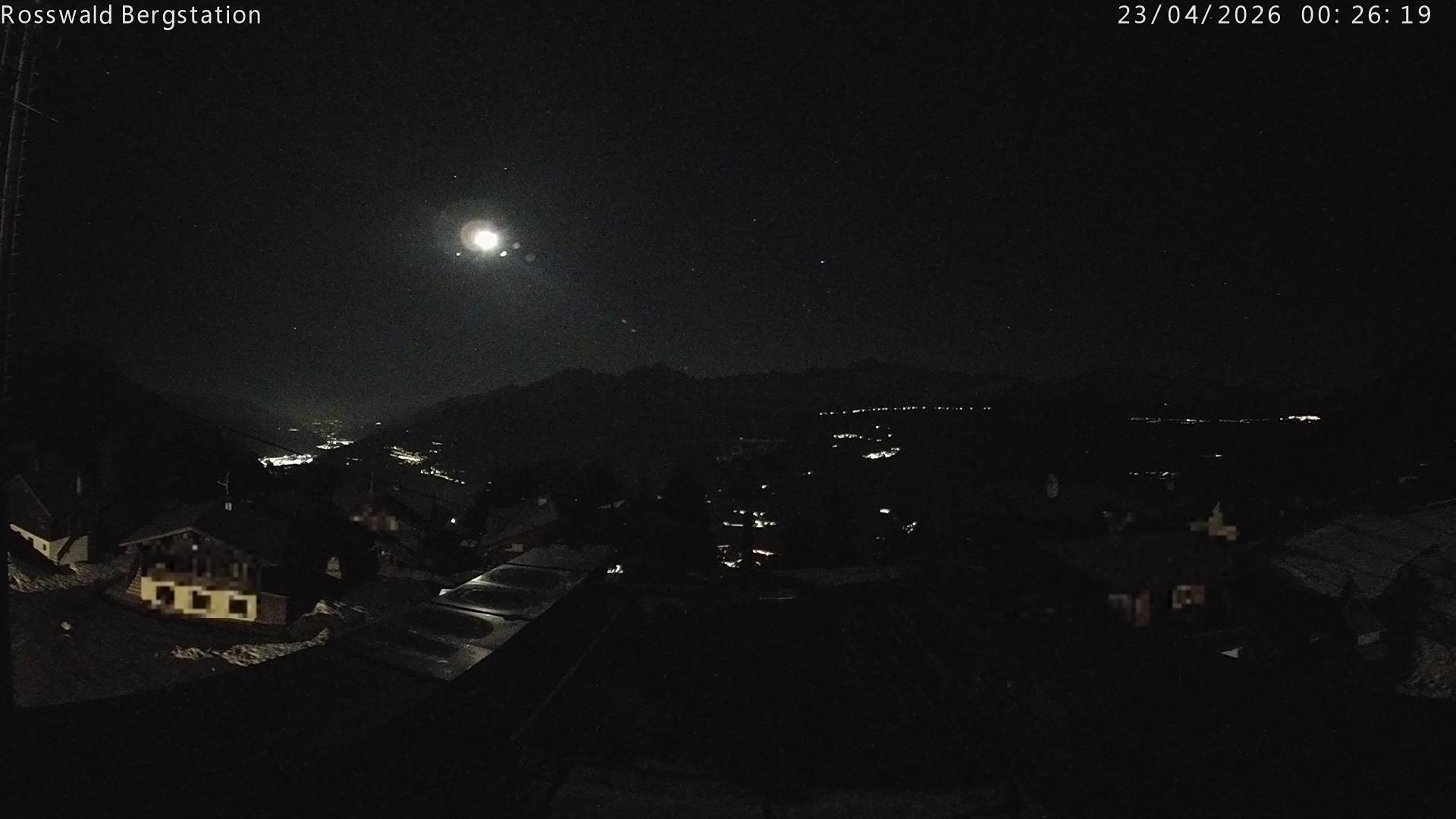 Archived image Webcam Rosswald - top station