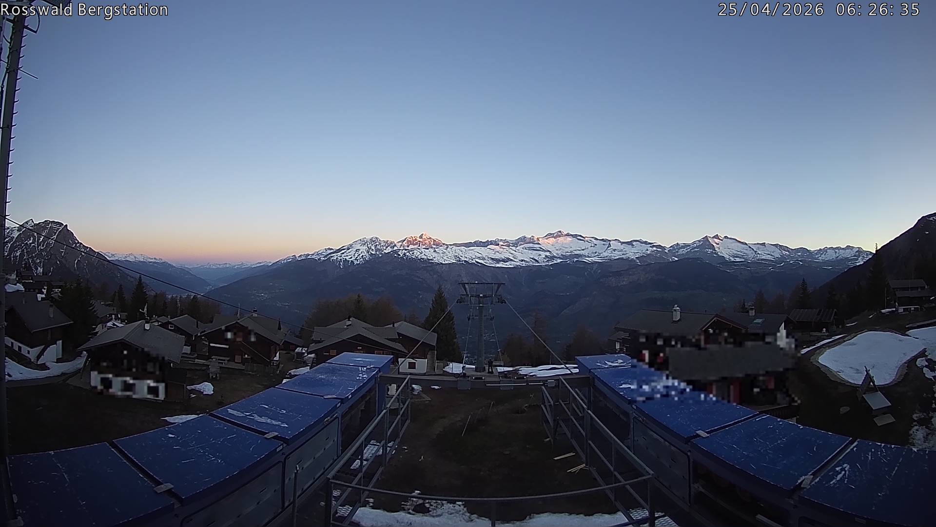 Archived image Webcam Rosswald - top station