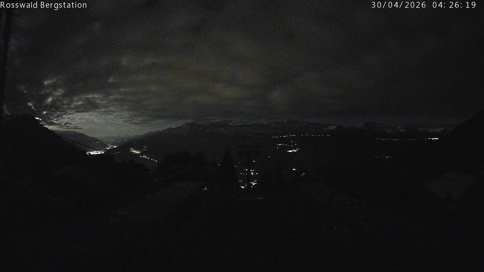 Archived image Webcam Rosswald - top station