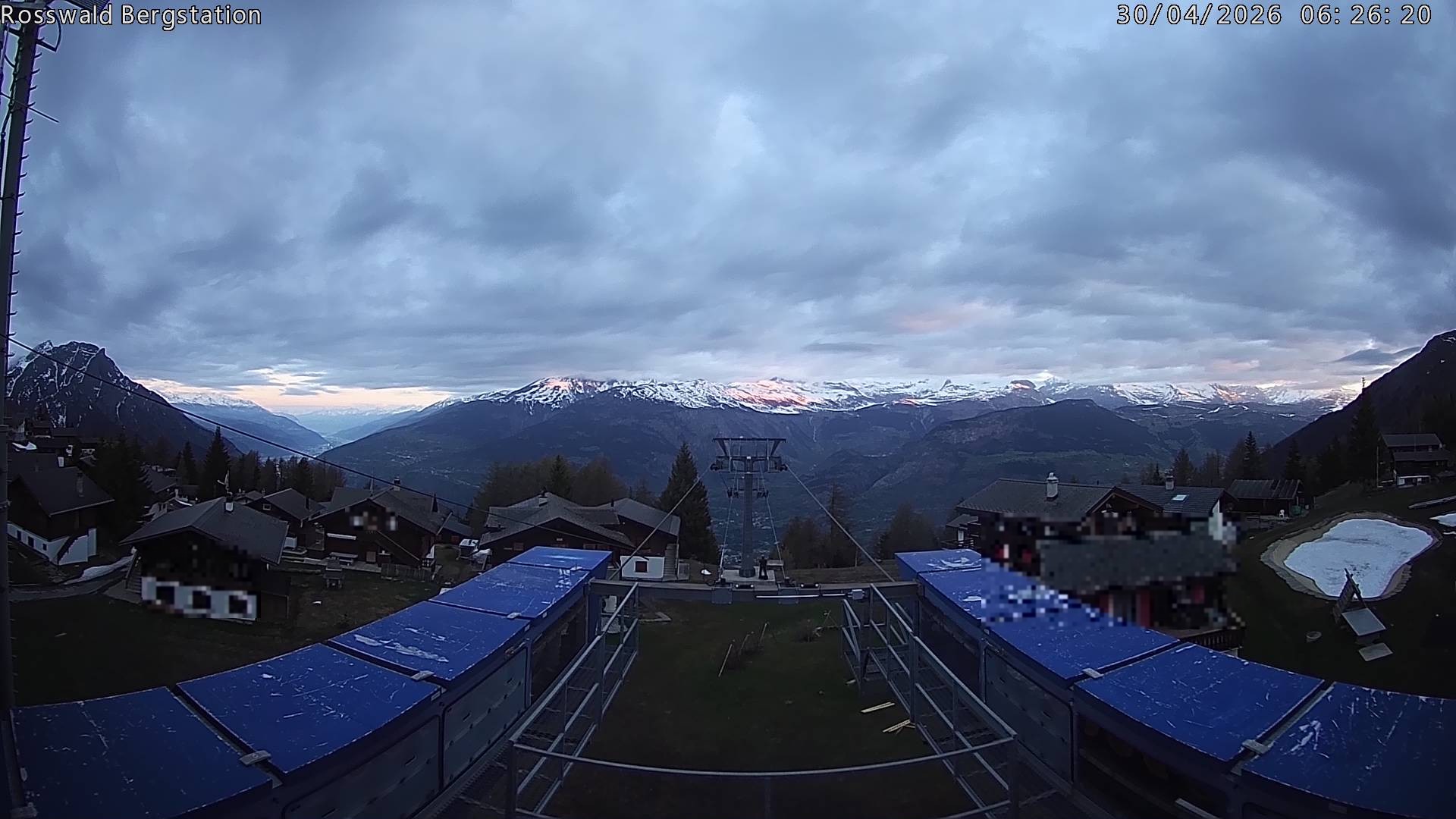 Archived image Webcam Rosswald - top station