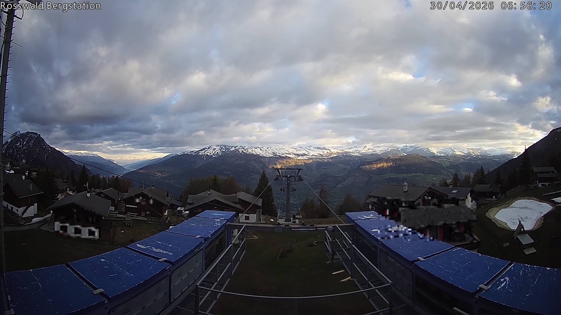 Archiv Foto Webcam Rosswald - Bergstation