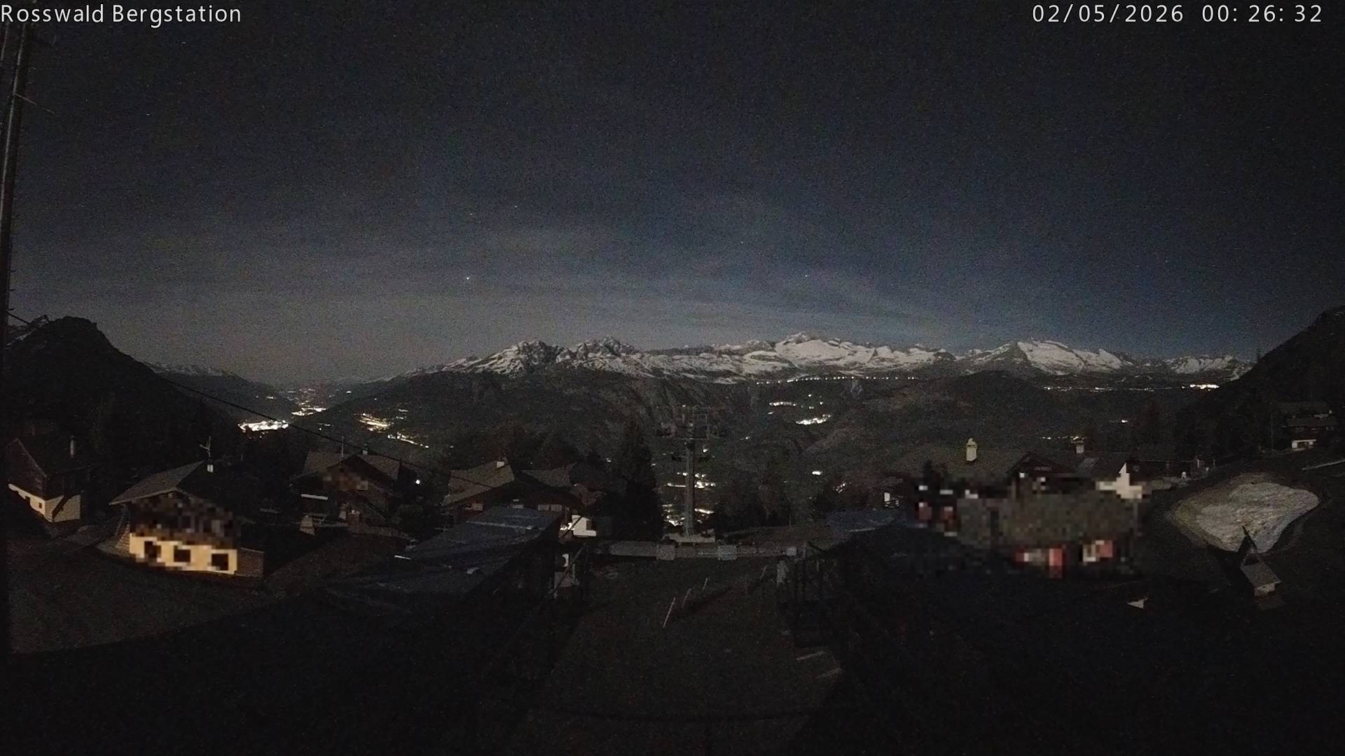 Archiv Foto Webcam Rosswald - Bergstation